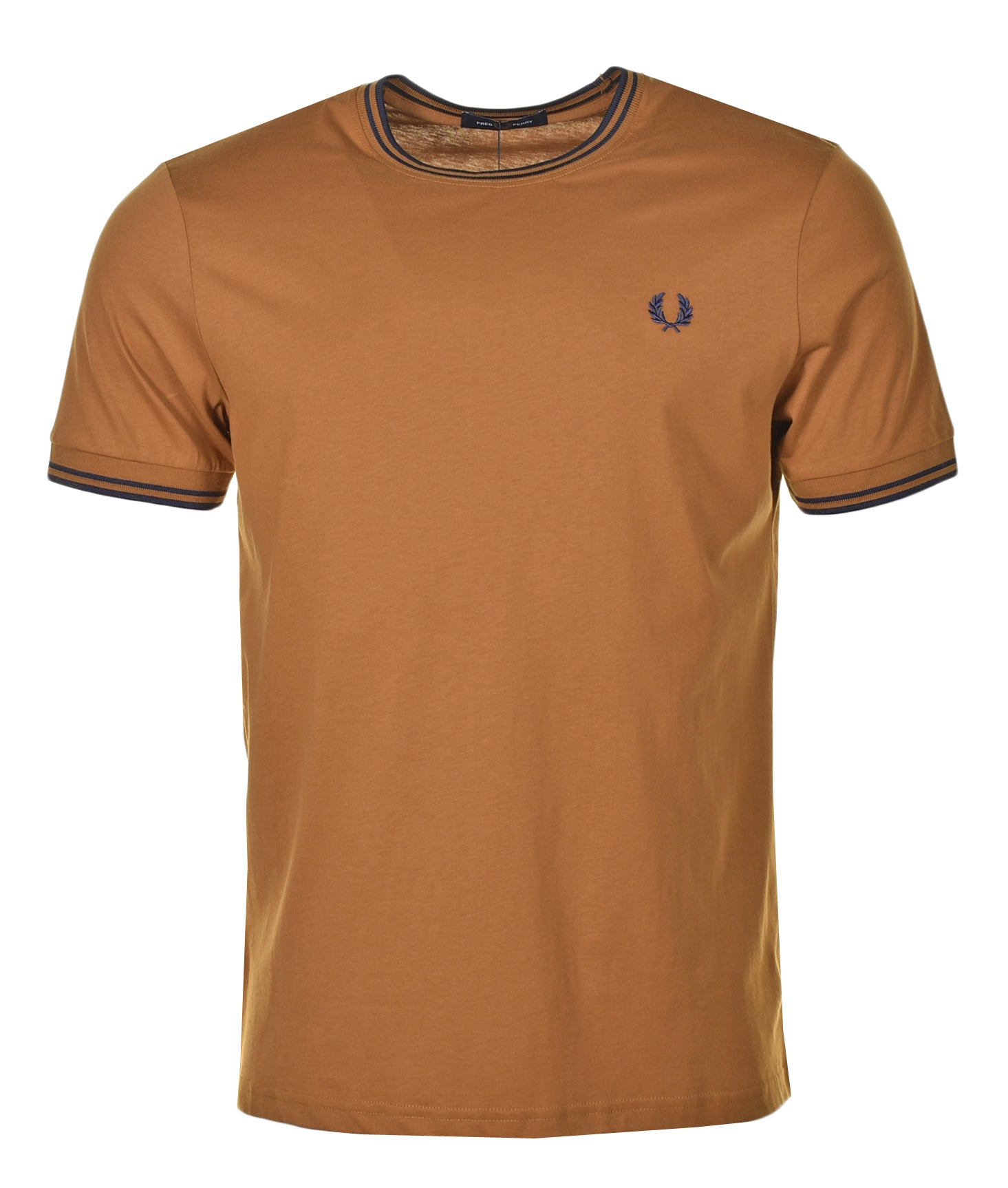 Twin Tipped T Shirt Dark Caramel