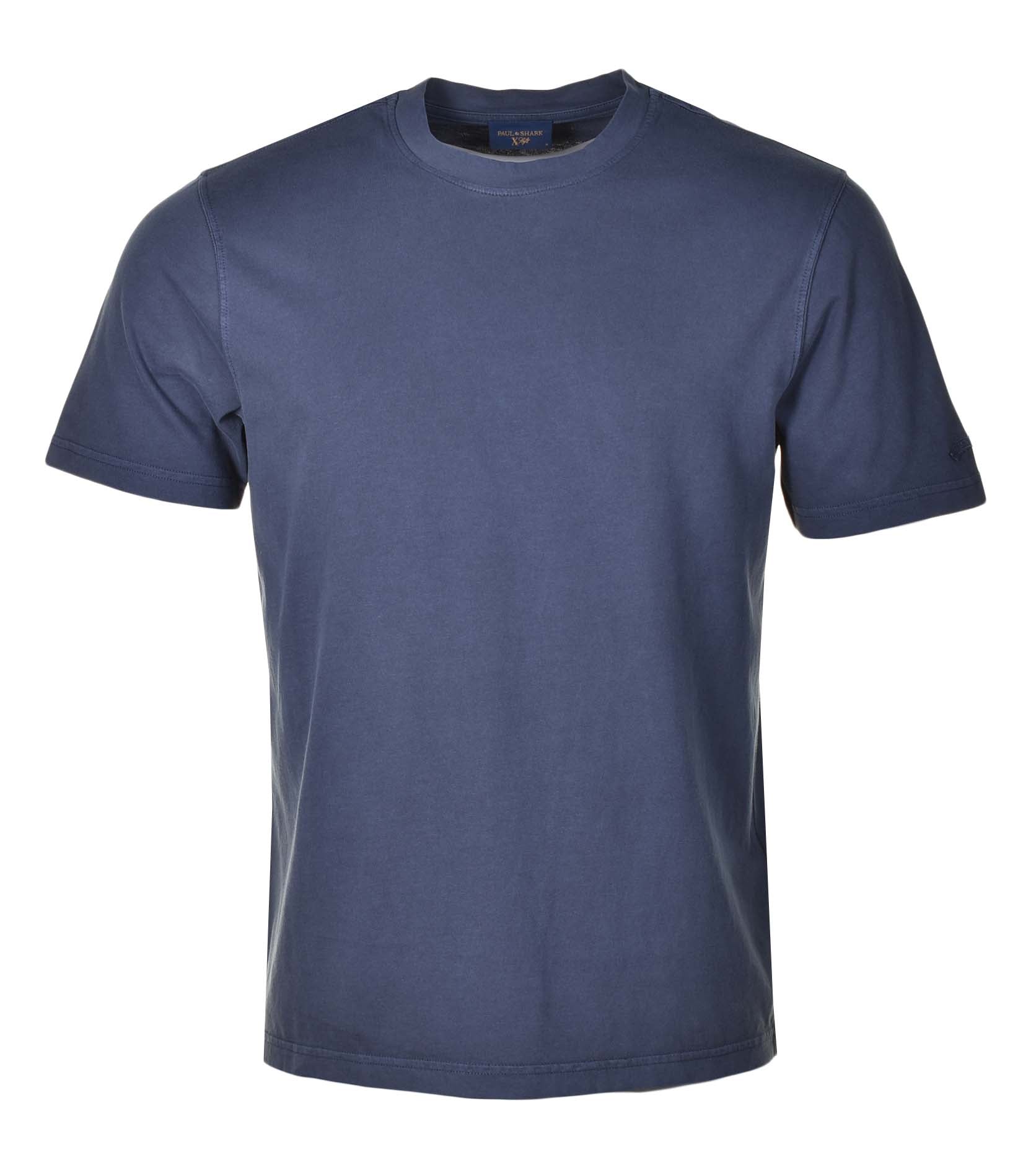 Short Sleeve Extra Soft Garment Dyed T Shirt Navy