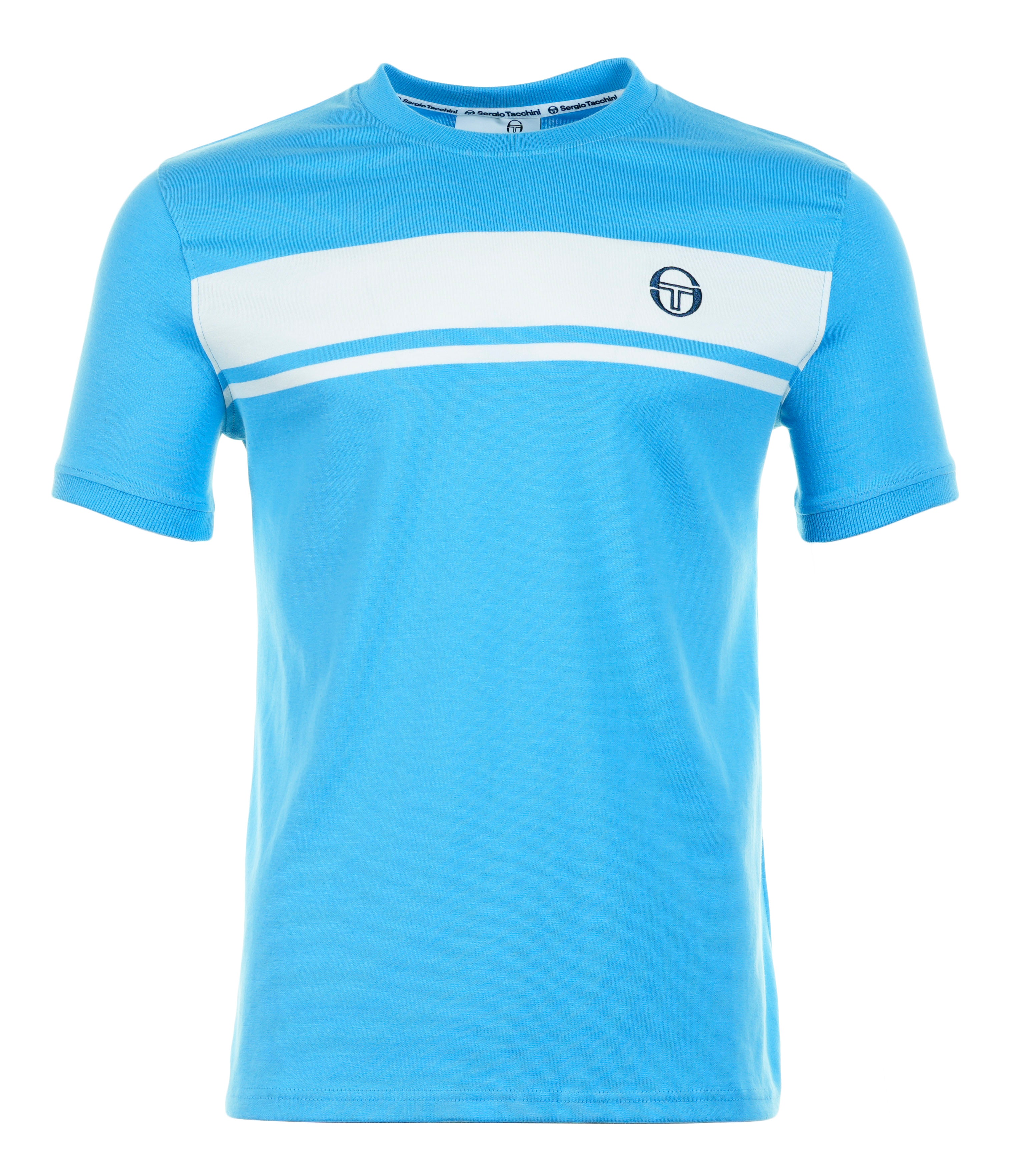 Short Sleeve Master Tee Azure Blue Gardenia