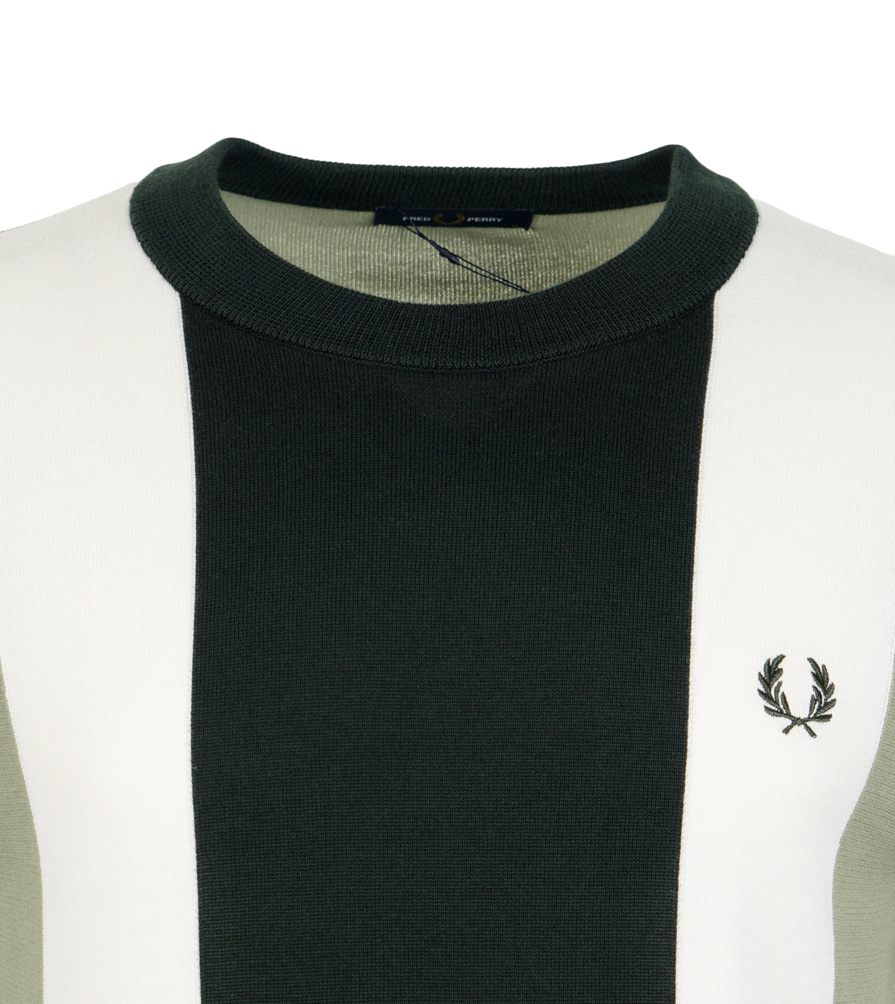 Vertical Striped Knitted T Shirt