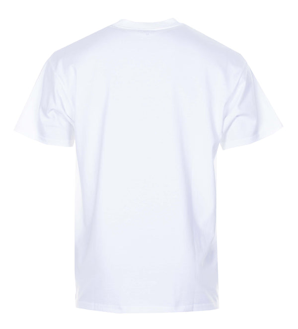 Short Sleeve Drip T Shirt White