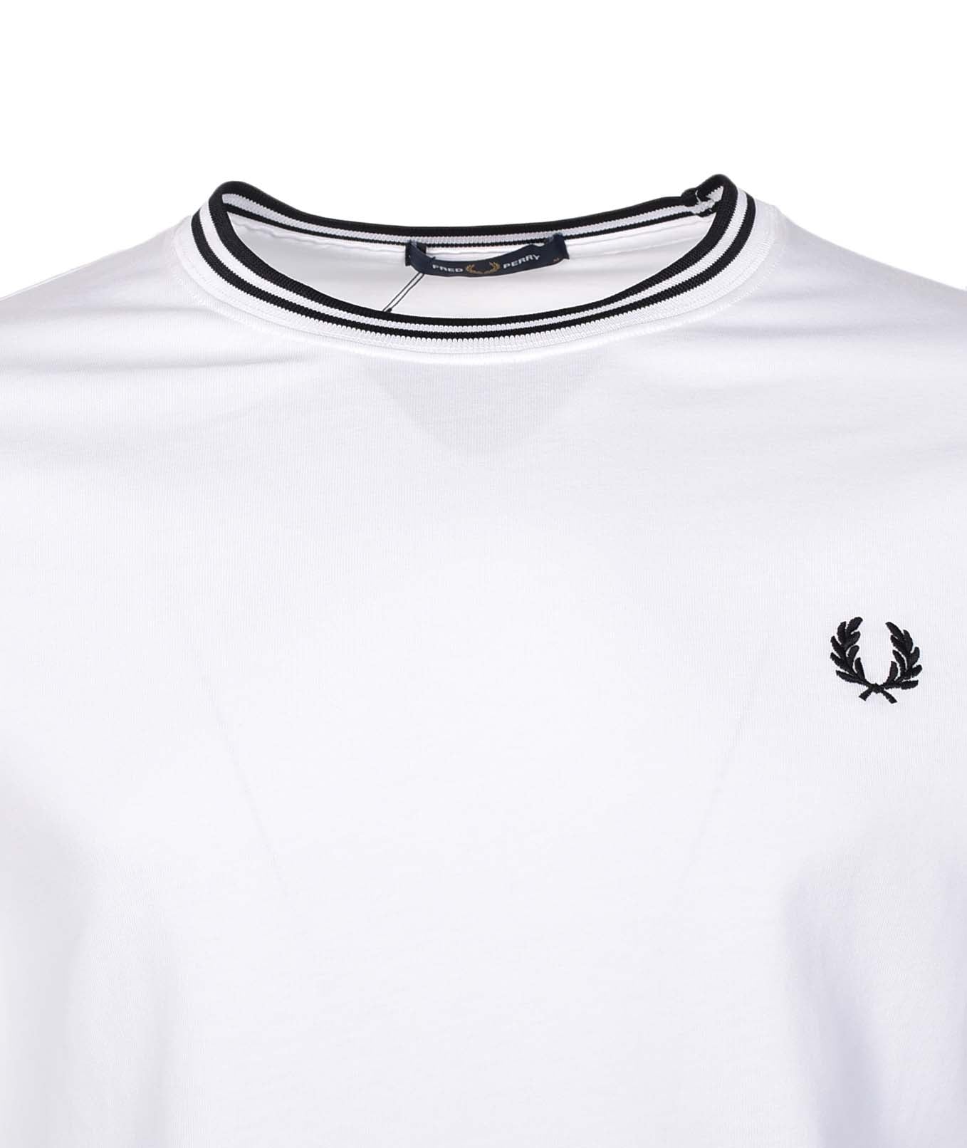 Long Sleeve Twin Tipped T Shirt White