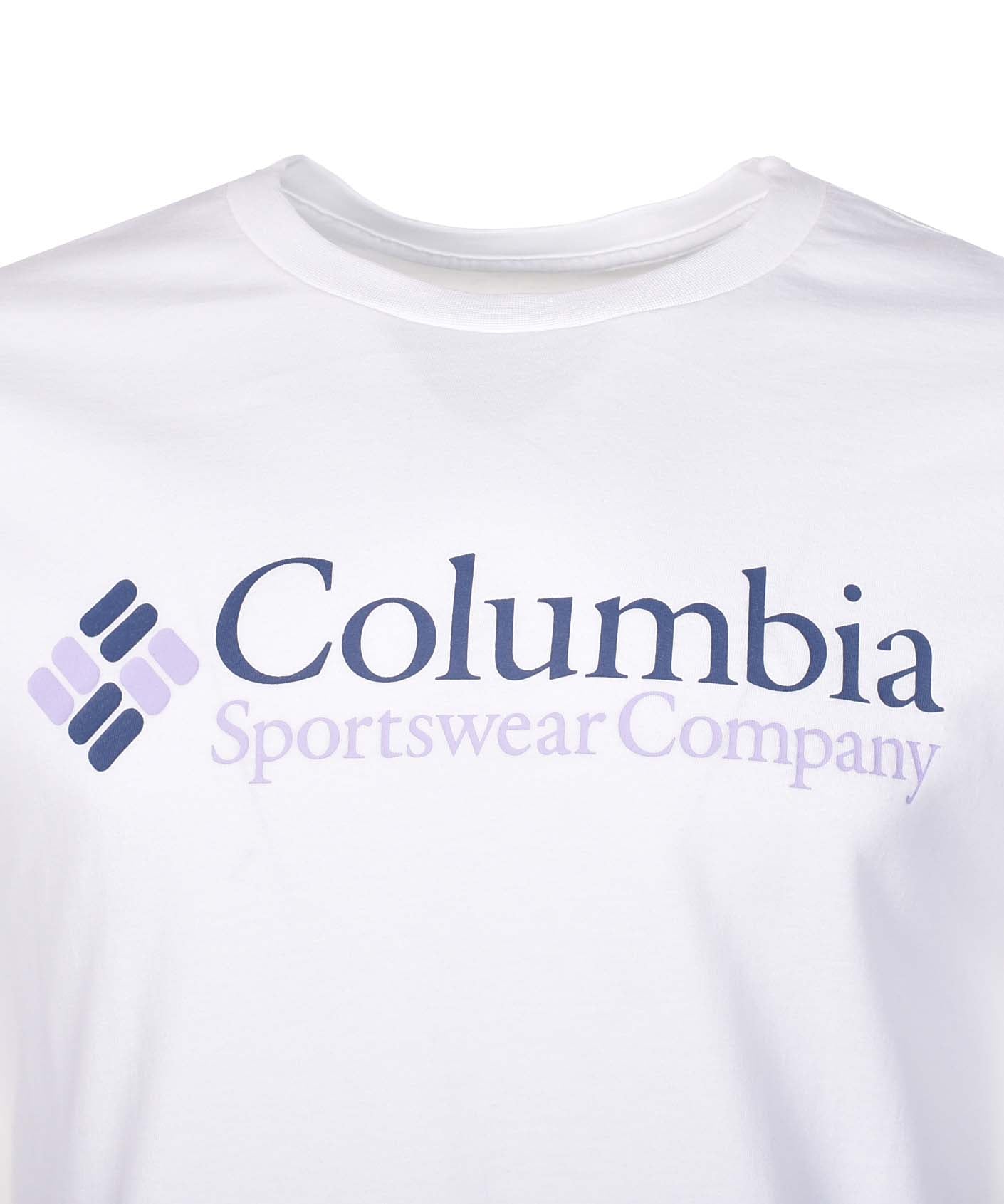 CSC Basic Logo Short Sleeve Graphic T Shirt White