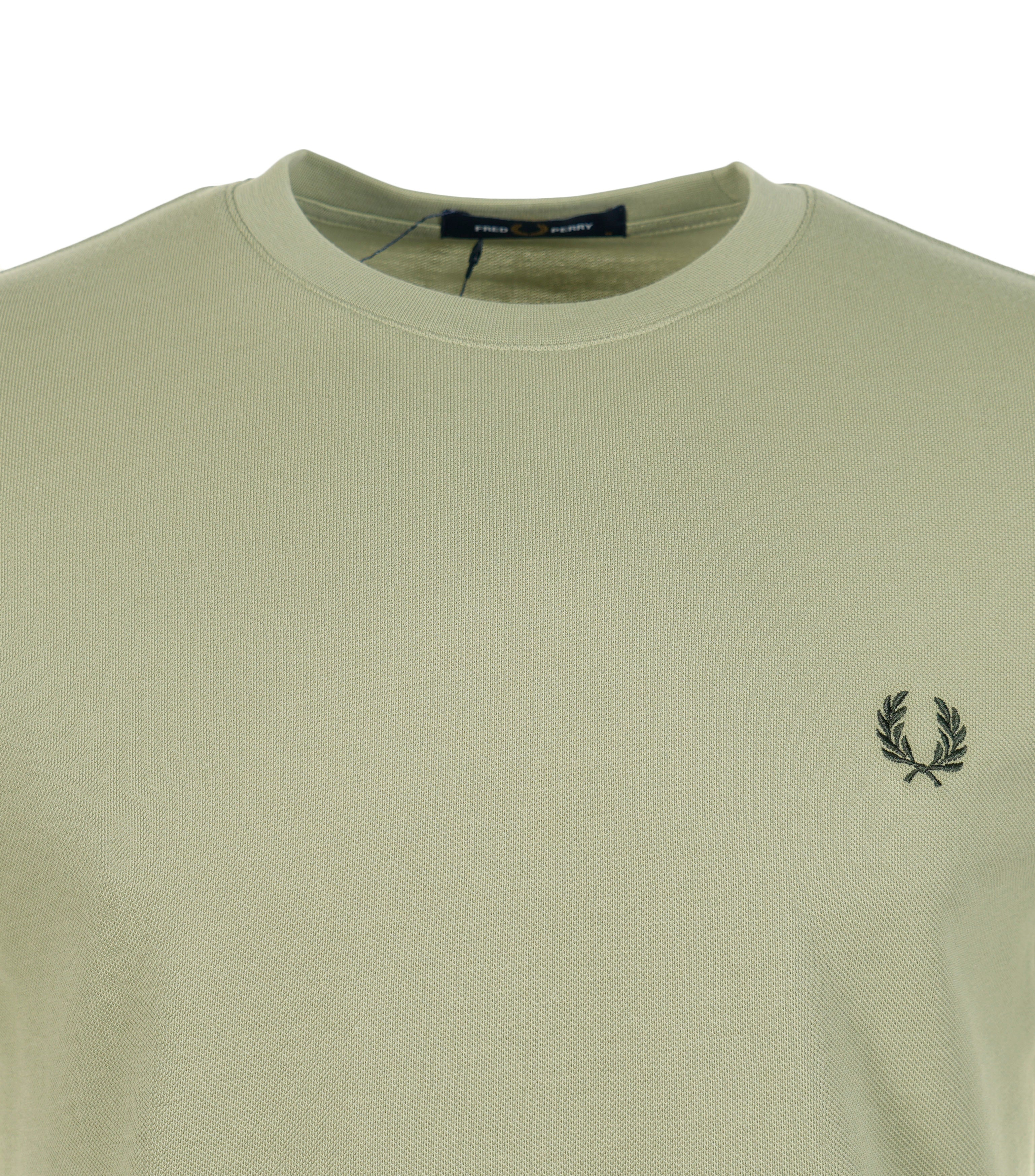 Striped Cuff T-Shirt Olive Mint