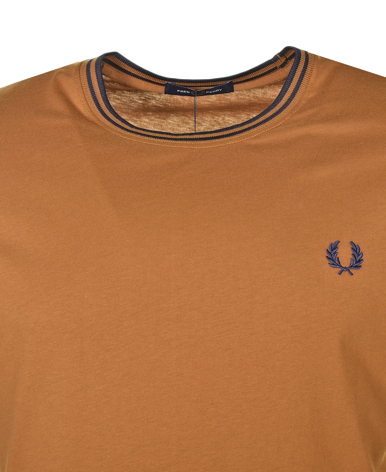 Twin Tipped T Shirt Dark Caramel