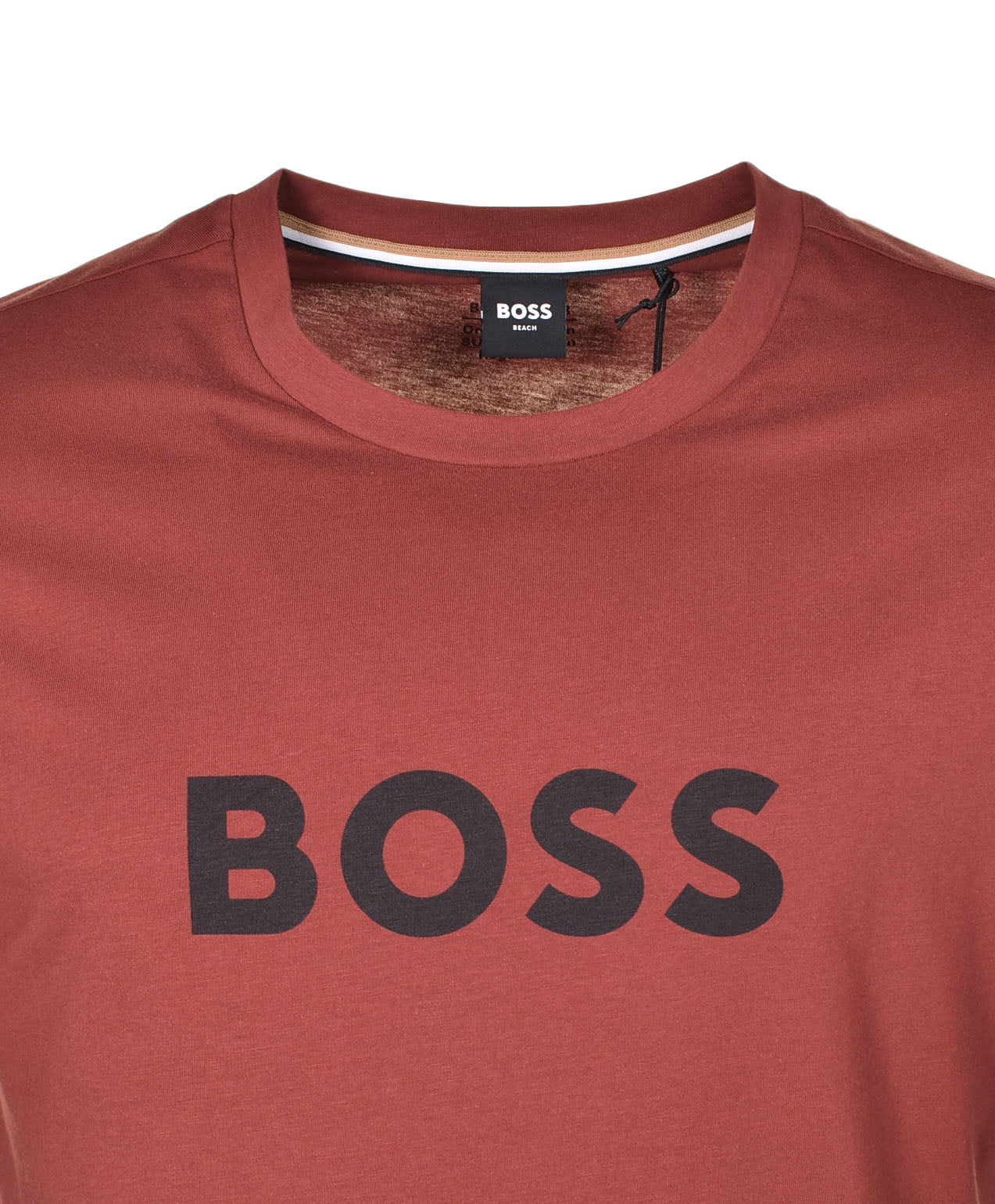 Bodywear Logo T Shirt Deep Red