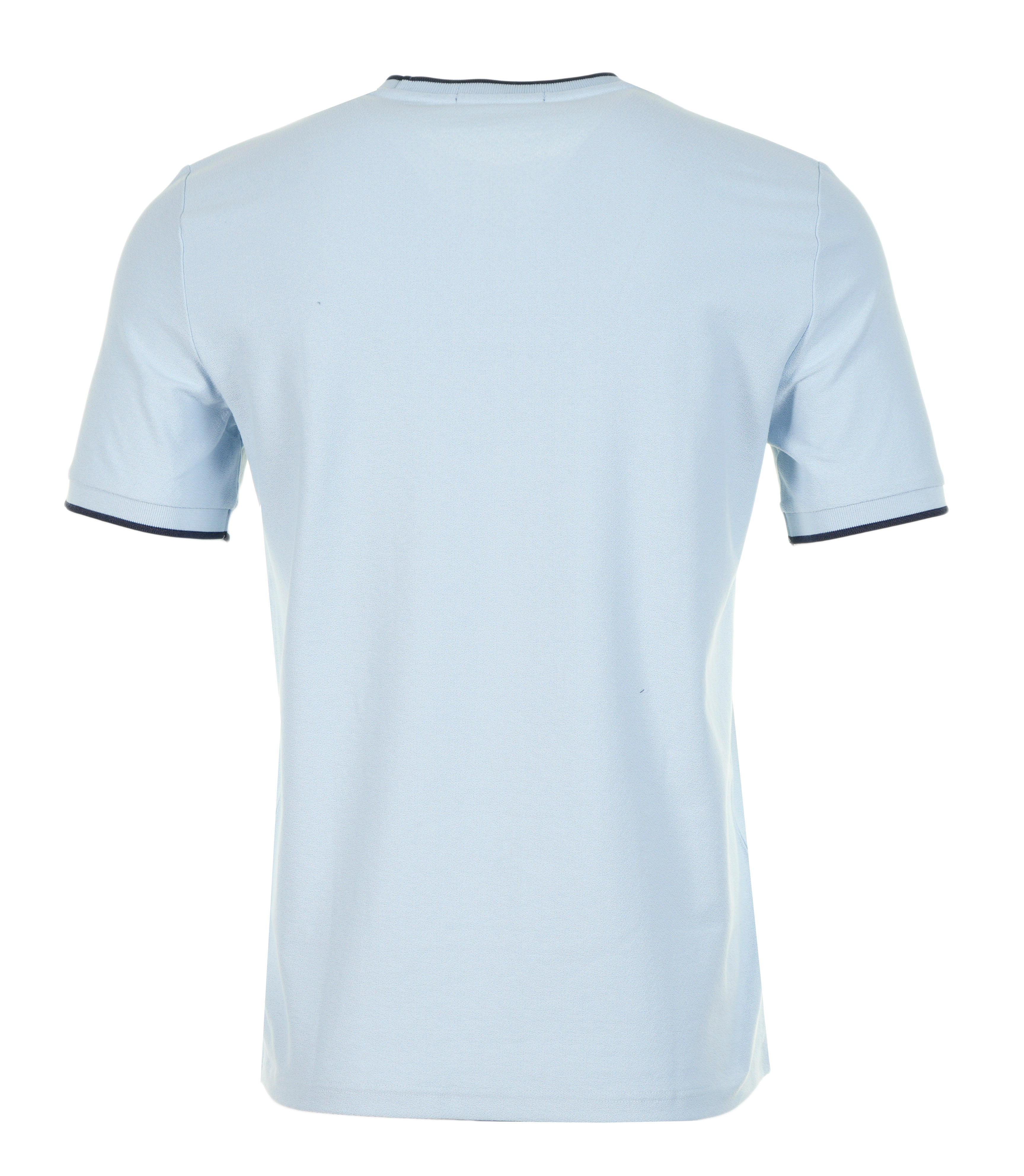 Crepe Pique T Shirt Light Smoke