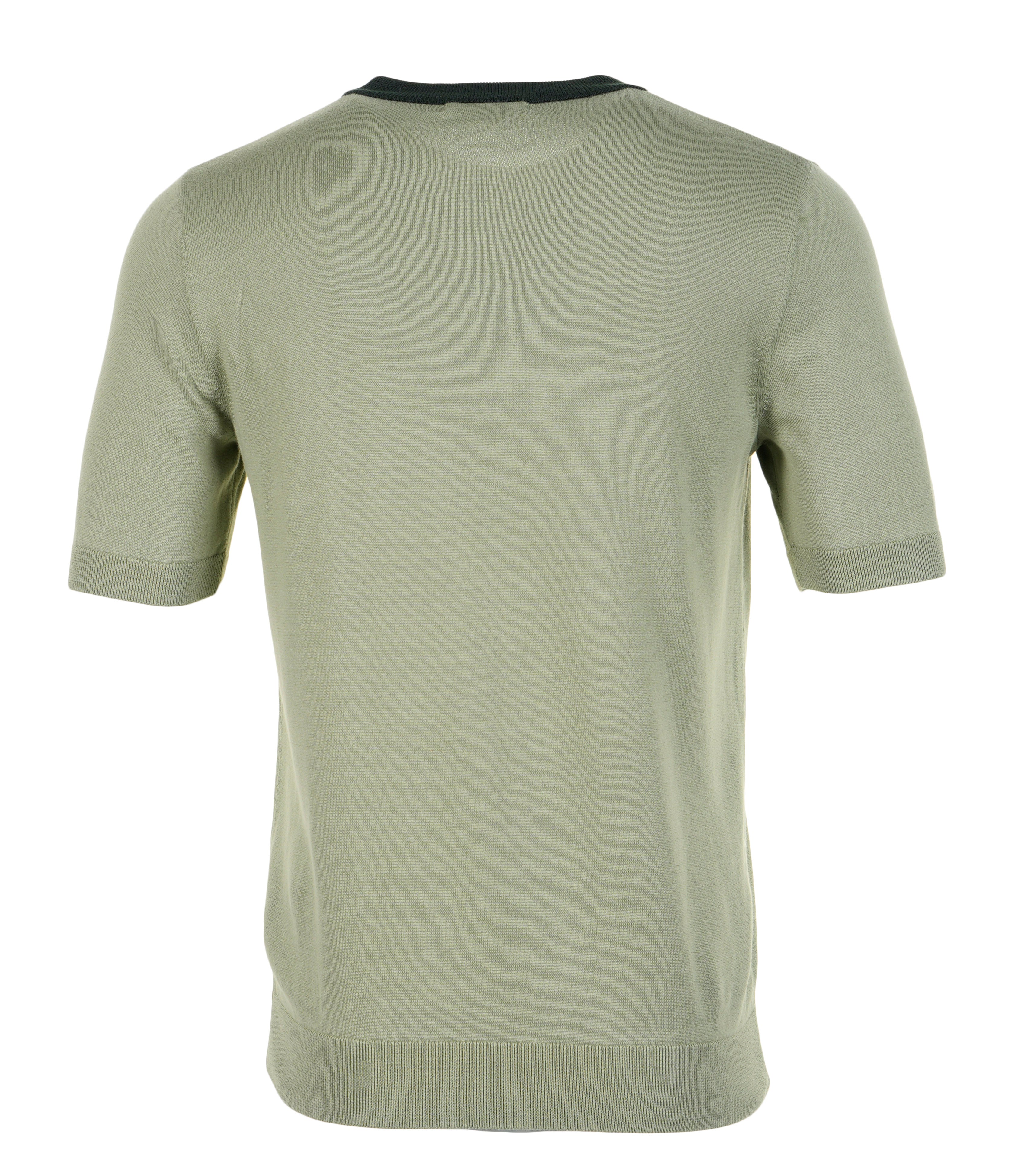 Vertical Striped Knitted T Shirt