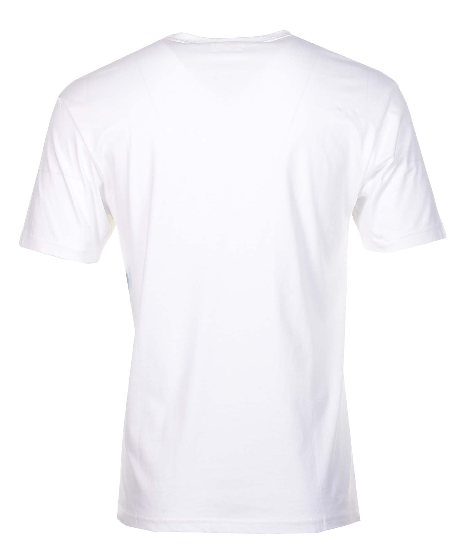 CSC Basic Logo Short Sleeve Graphic T Shirt White