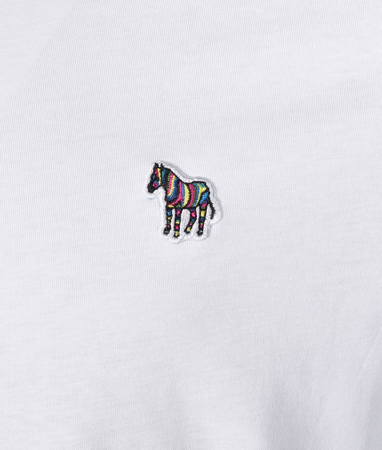 Regular Fit Zebra Long Sleeve T-Shirt White