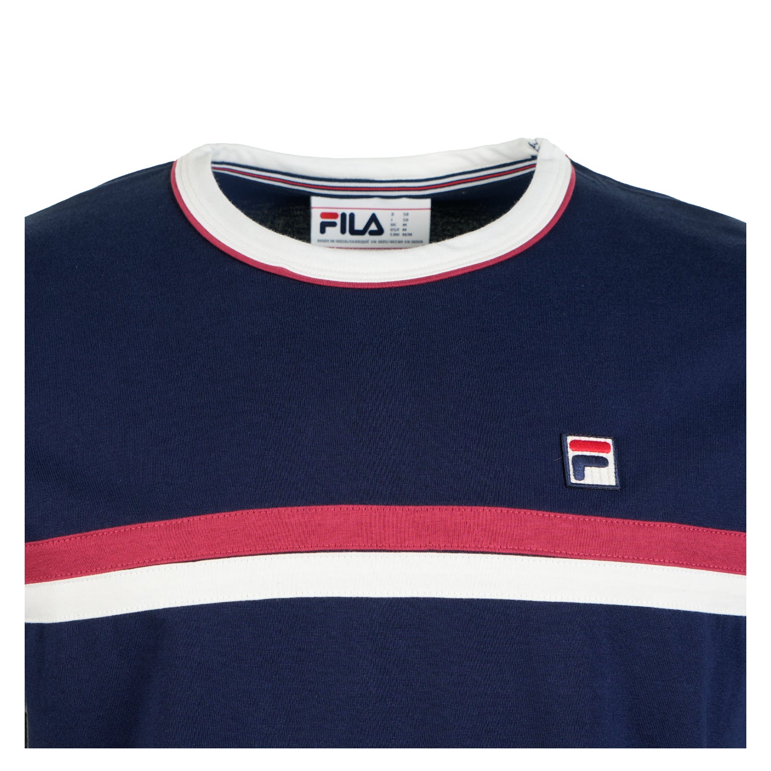 Rosario Tee Fila Navy Gardenia Garnet