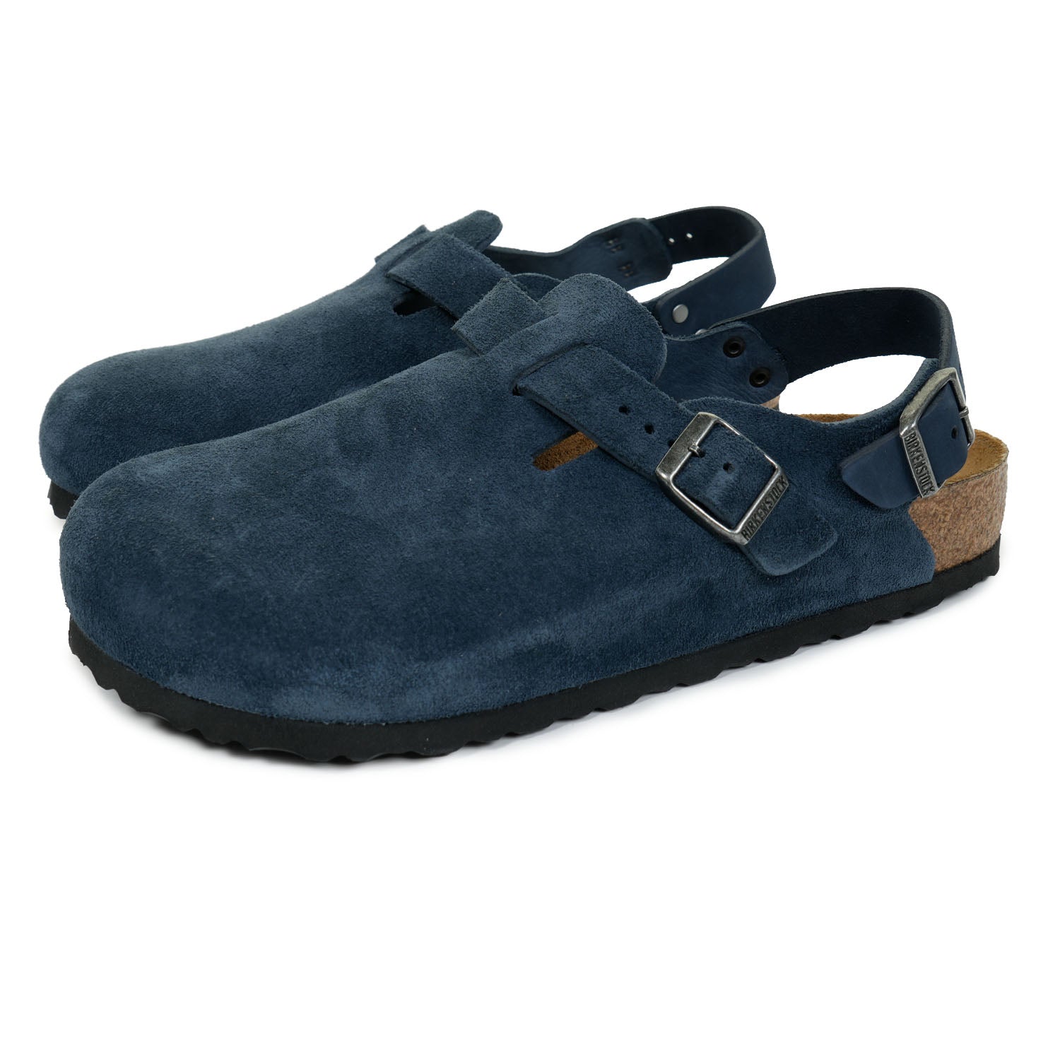Tokio II Suede Clogs Regular Fit New Navy