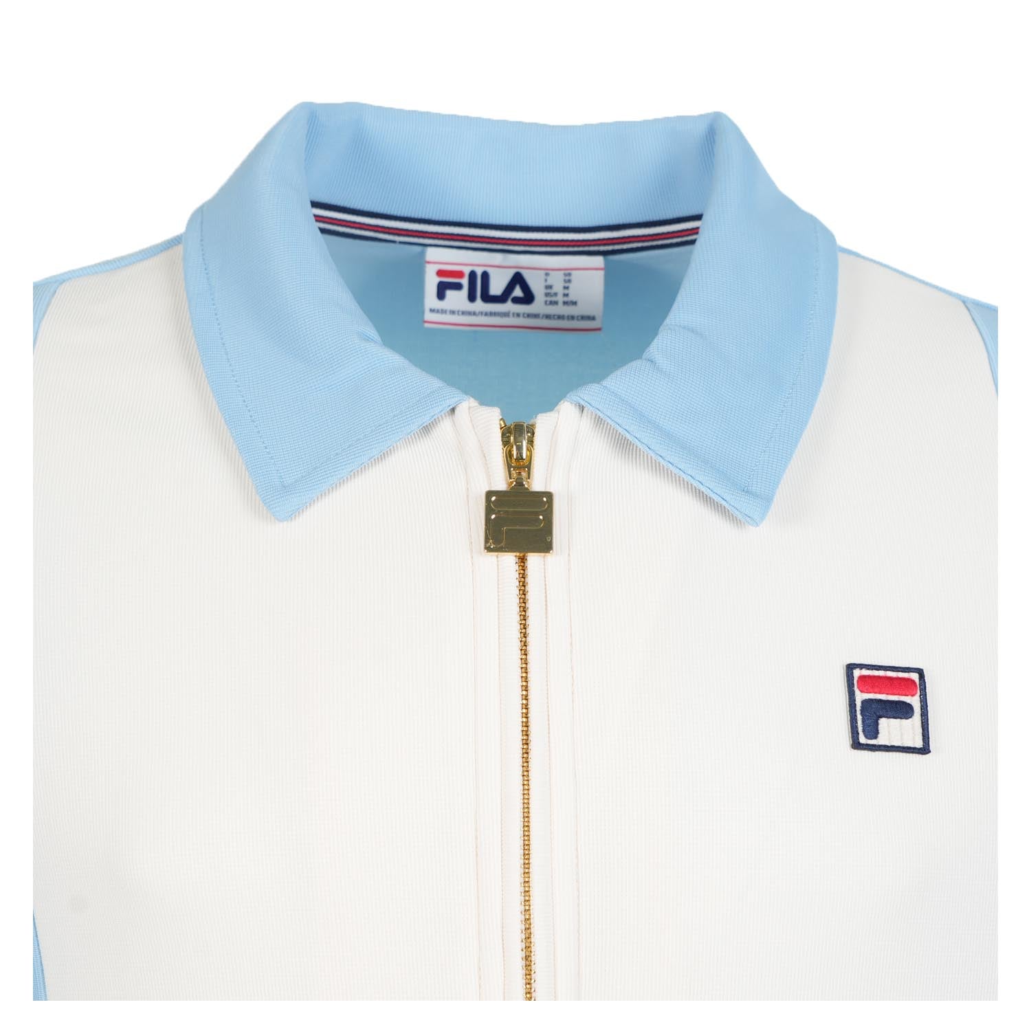 Tommaso Track Jacket Frozen FJord / Gardenia