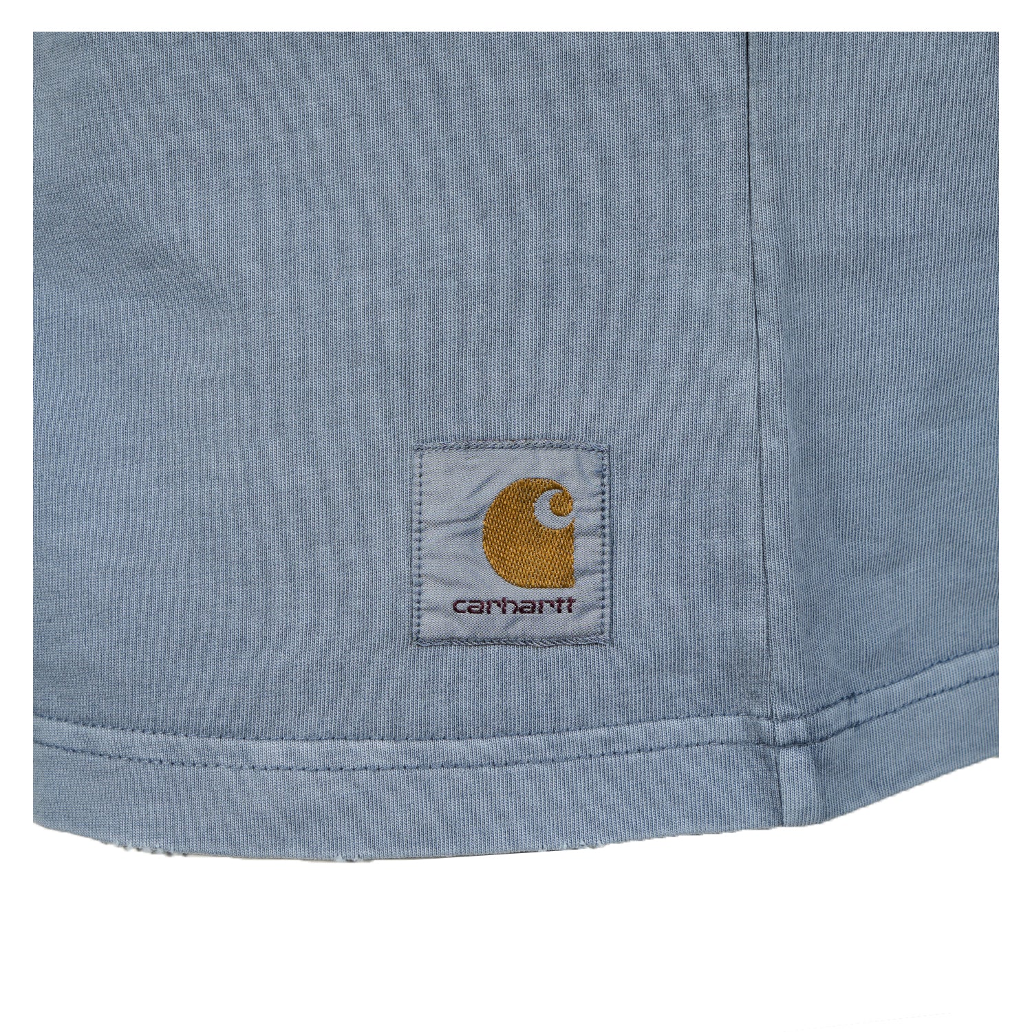 Long Sleeve Torion Pocket T Shirt Office Blue Grind Wash