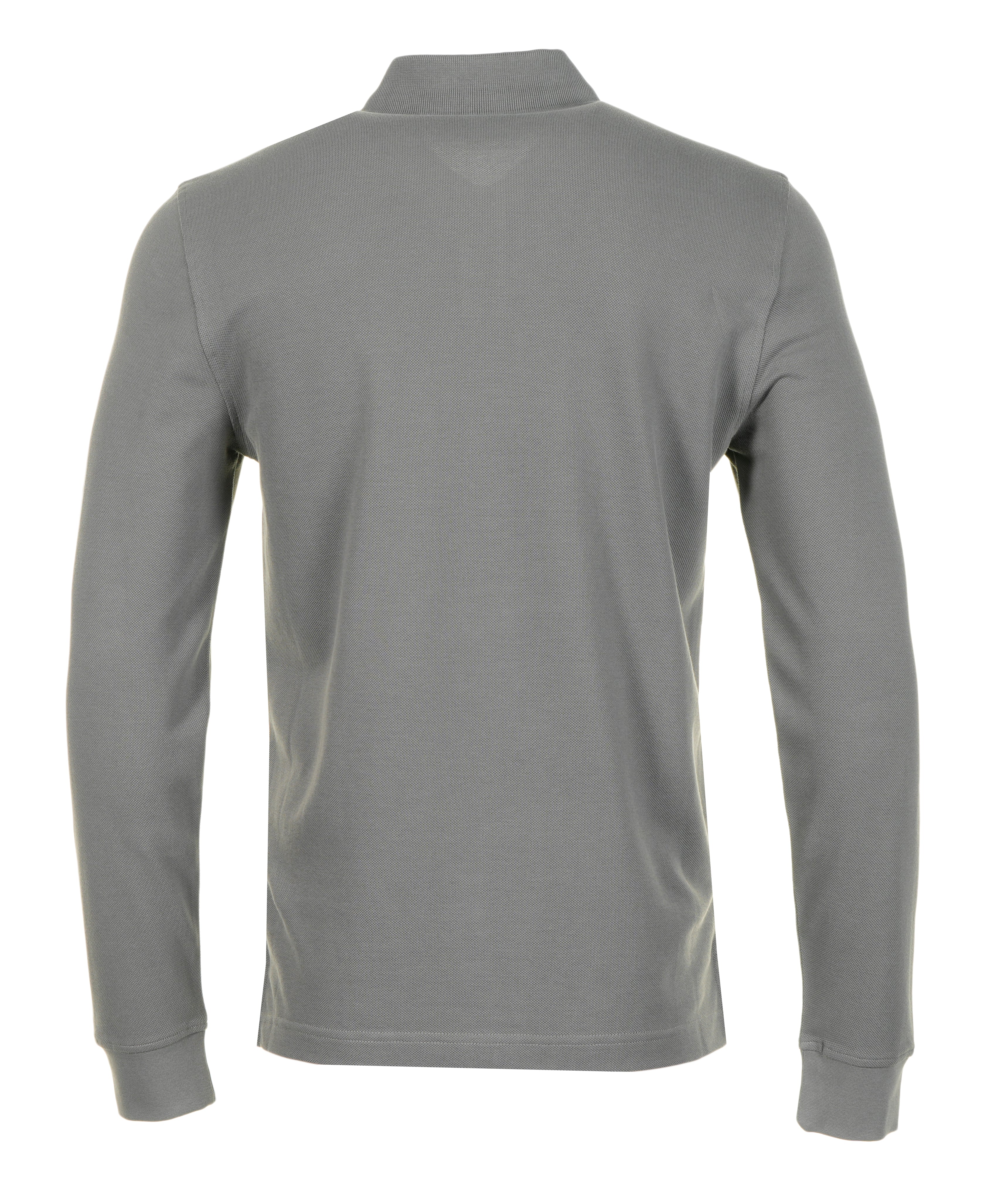 Long Sleeve Polo Shirt Tornado Grey