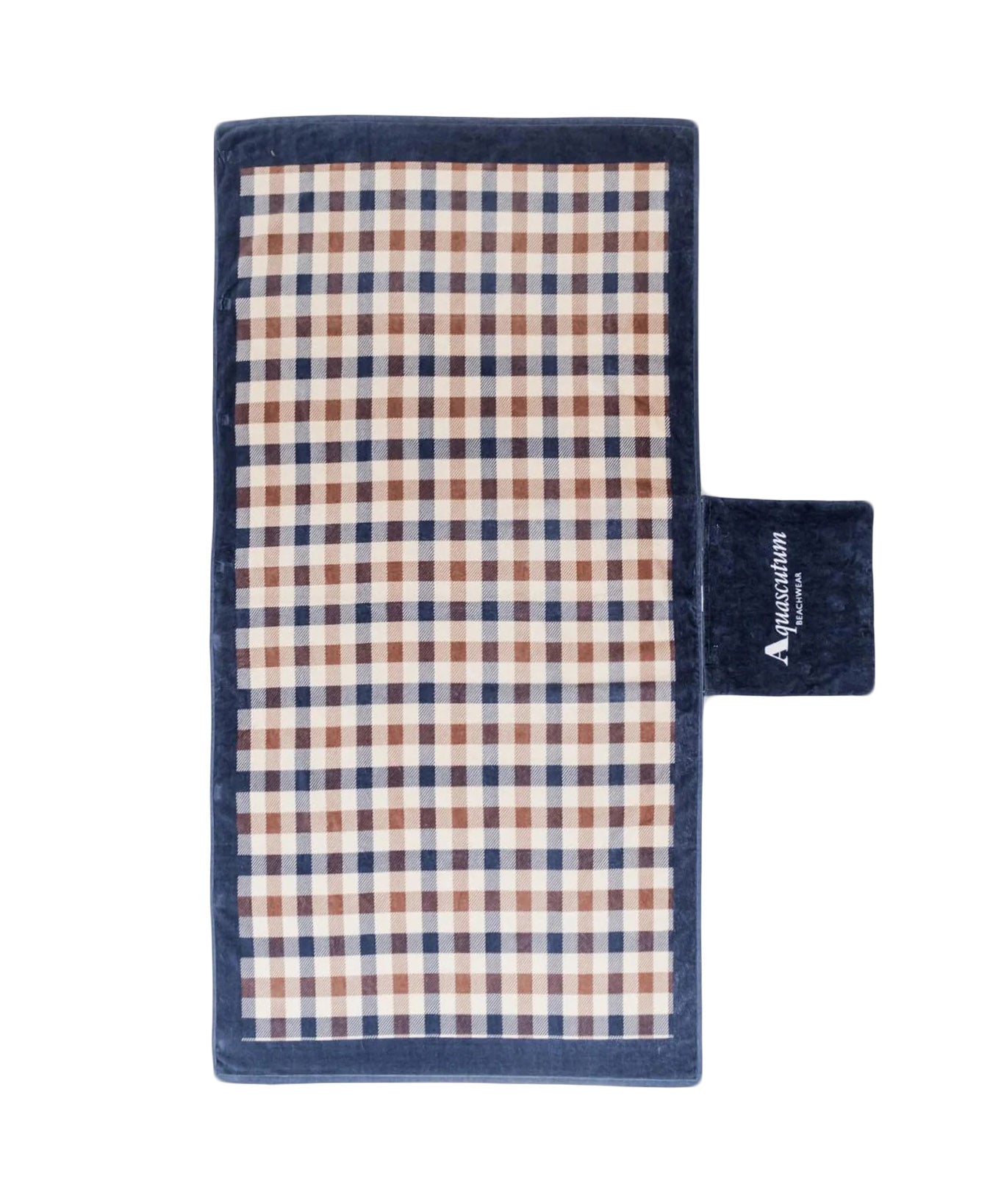 Aquascutum Iconic Beach Towel Club Check