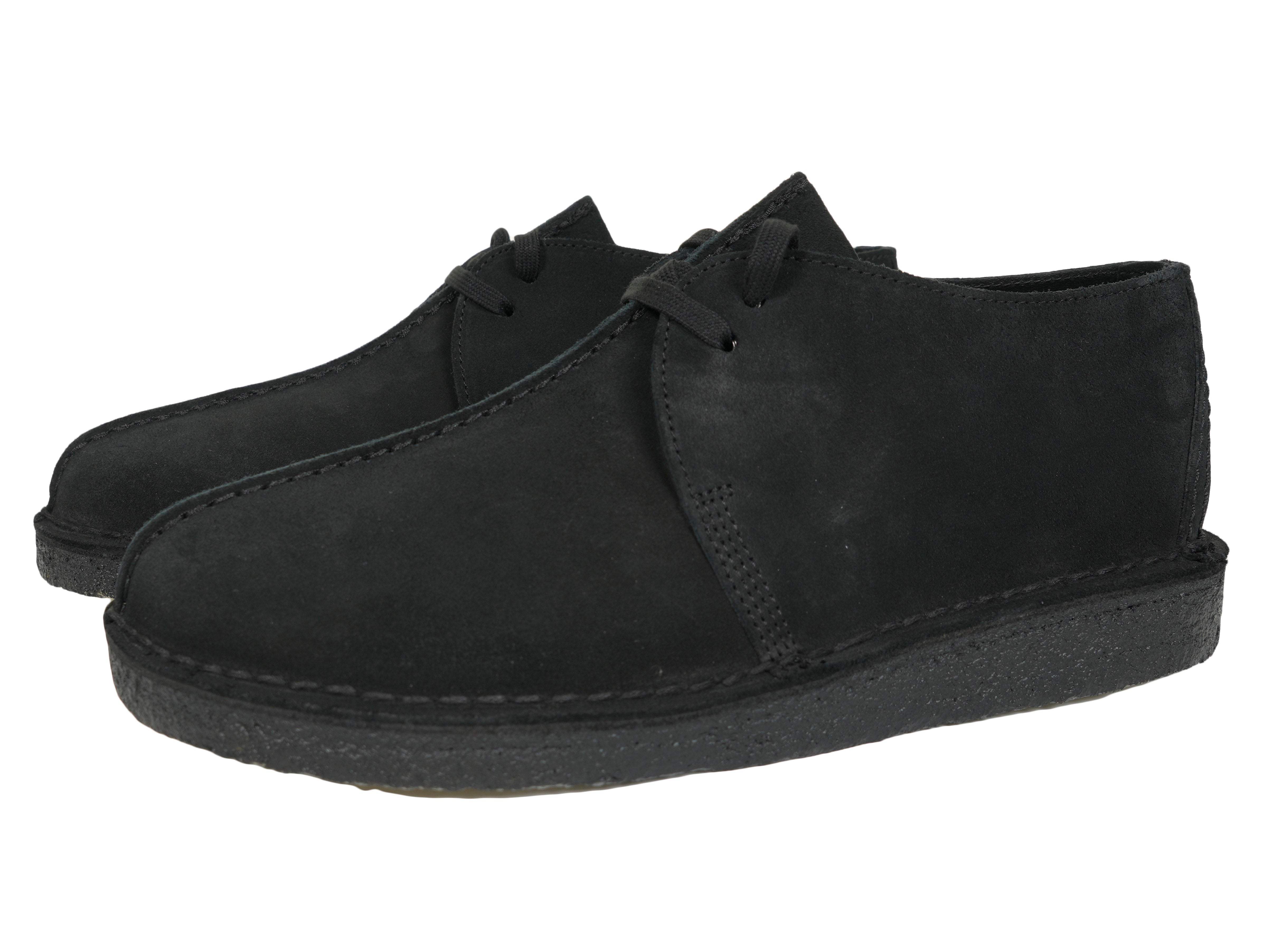 Desert Trek Shoe Black Suede