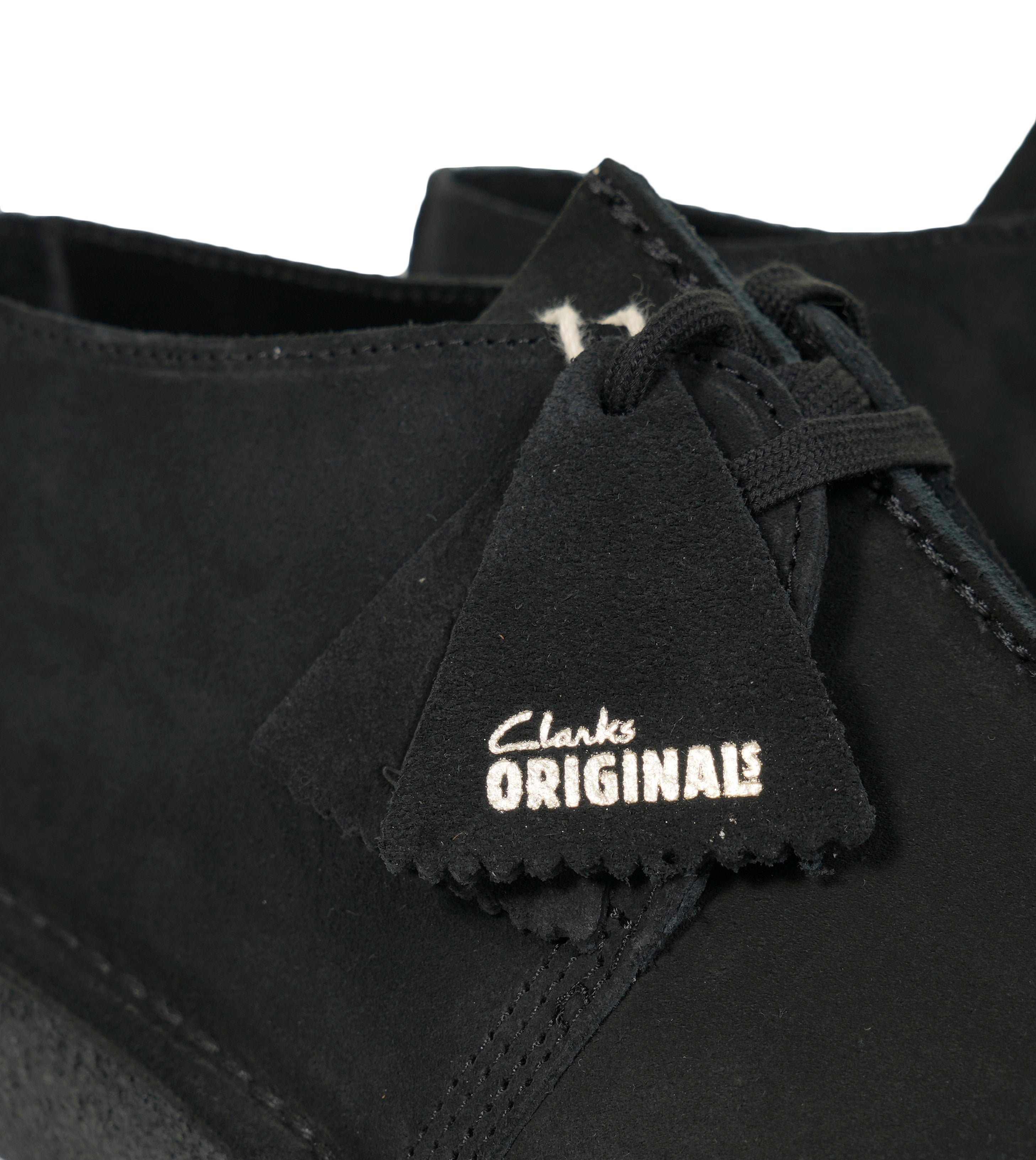 Desert Trek Shoe Black Suede