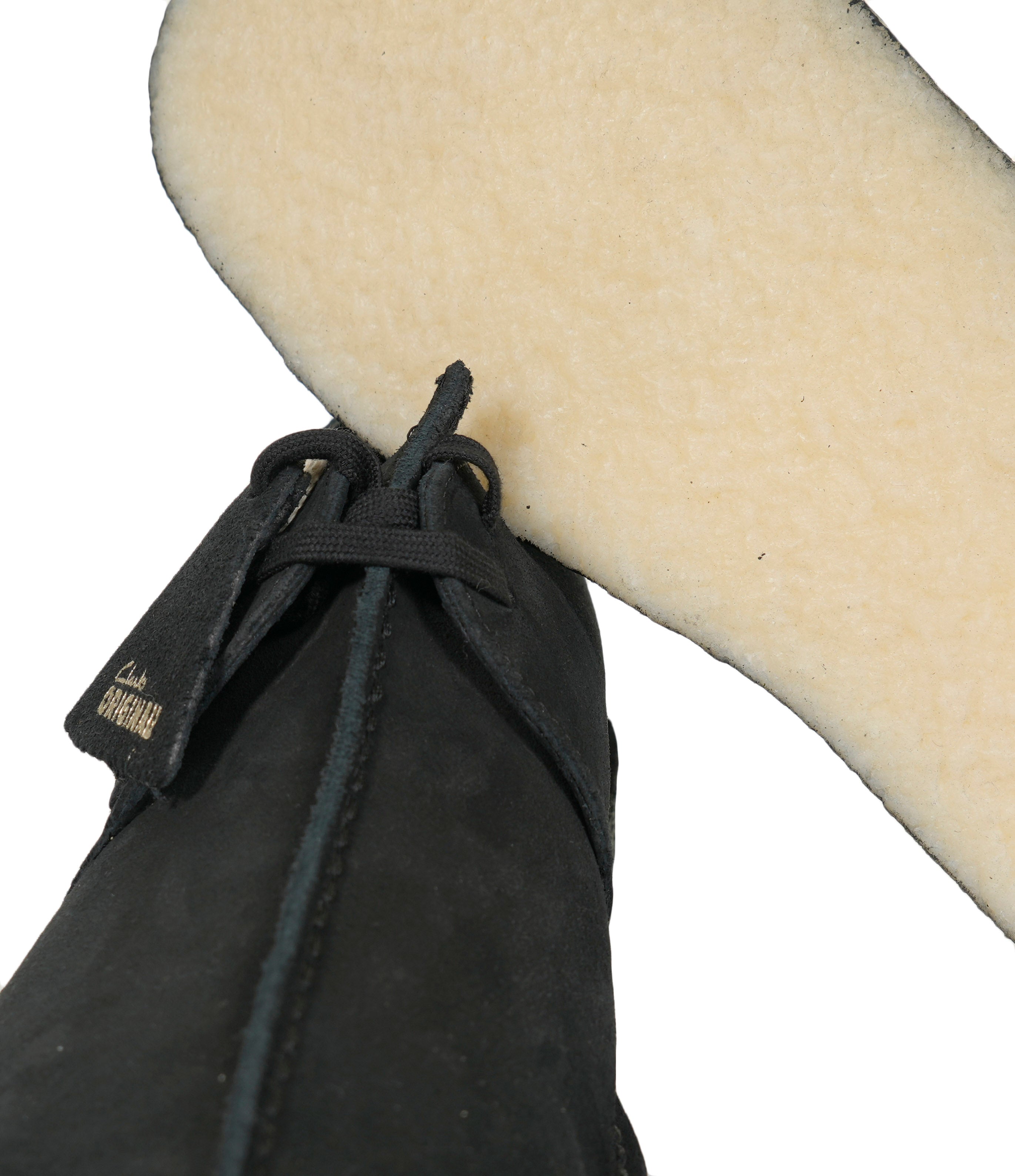 Desert Trek Shoe Black Suede