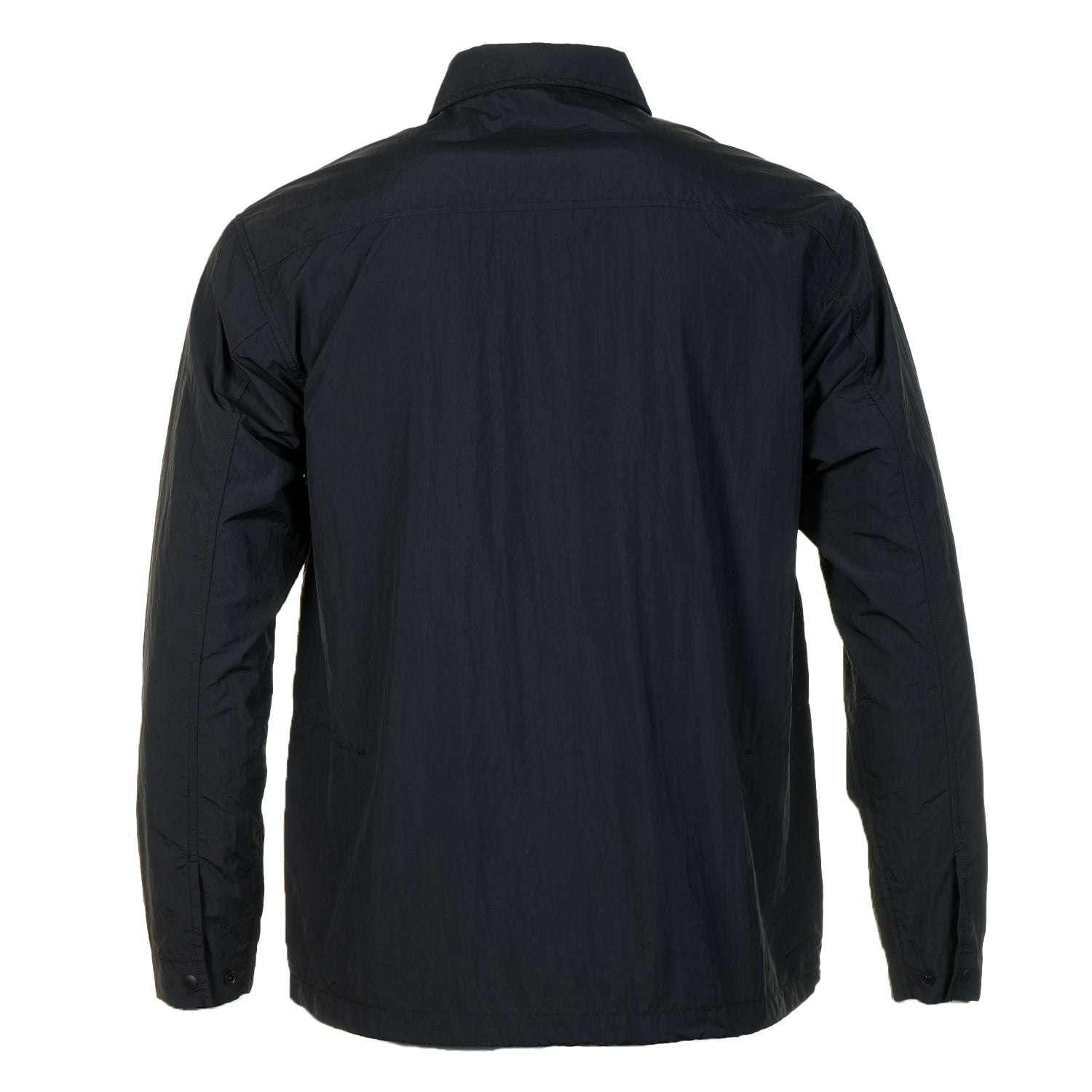 Nylon Tussah Utility Storage Shirt Black