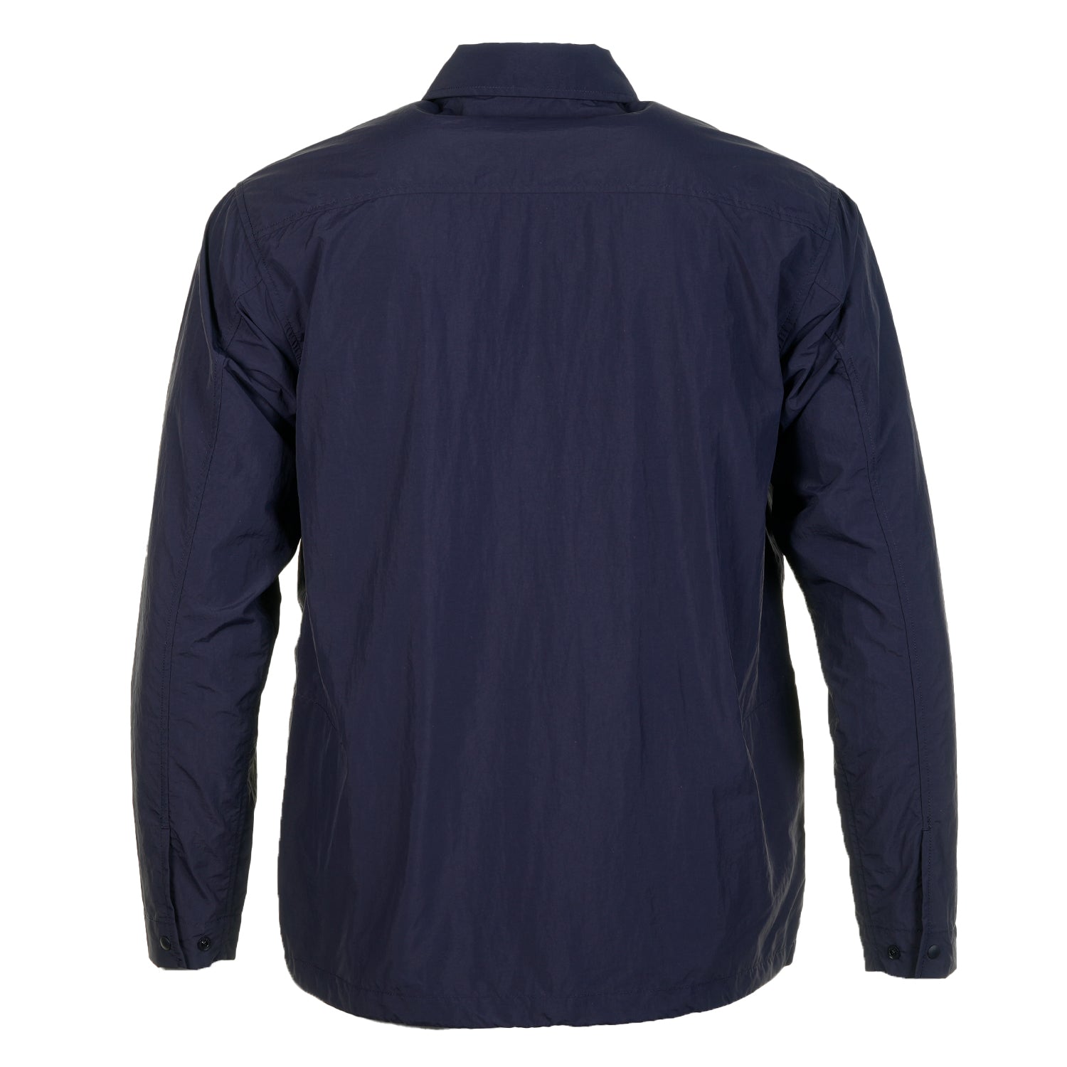 Nylon Tussah Utility Storage Shirt Navy