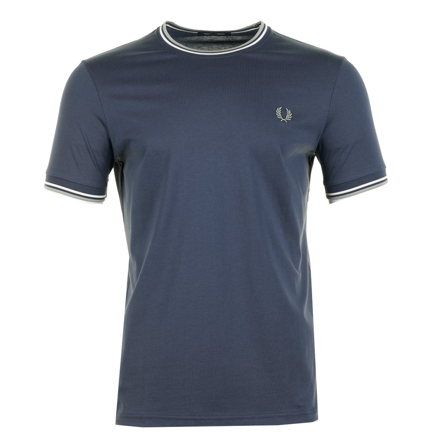 Twin Tipped T Shirt Dark Airforce / Ecru / Seagrass