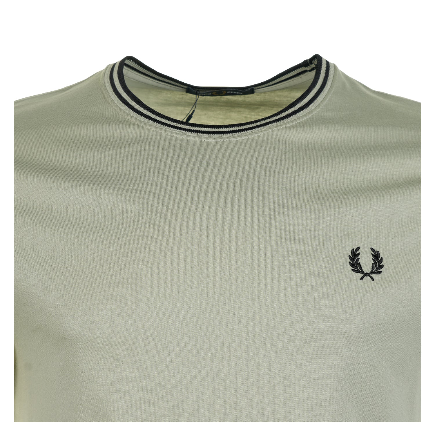 Twin Tipped T Shirt Seagrass / Black