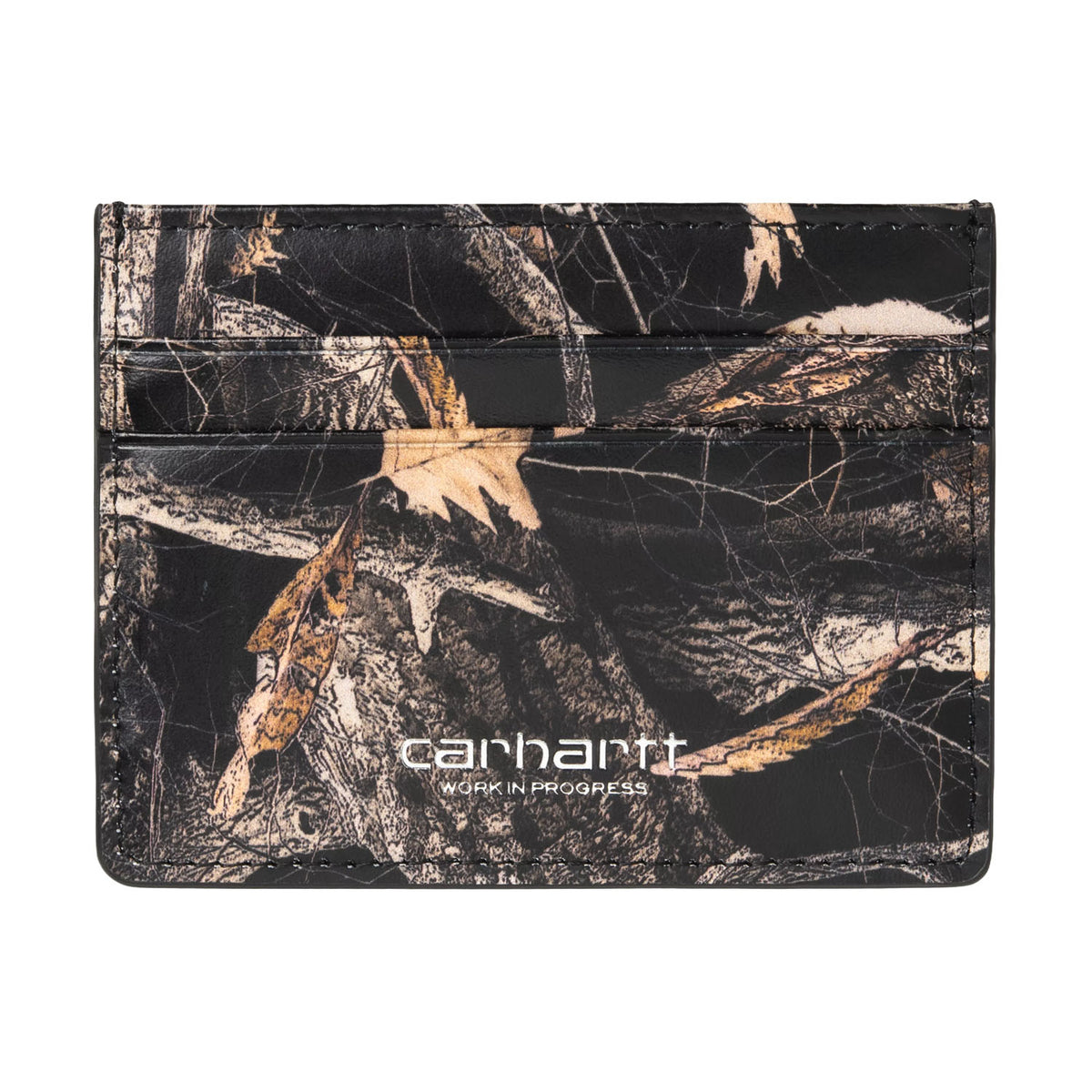 Vegas Card Holder Camo Feather Tree