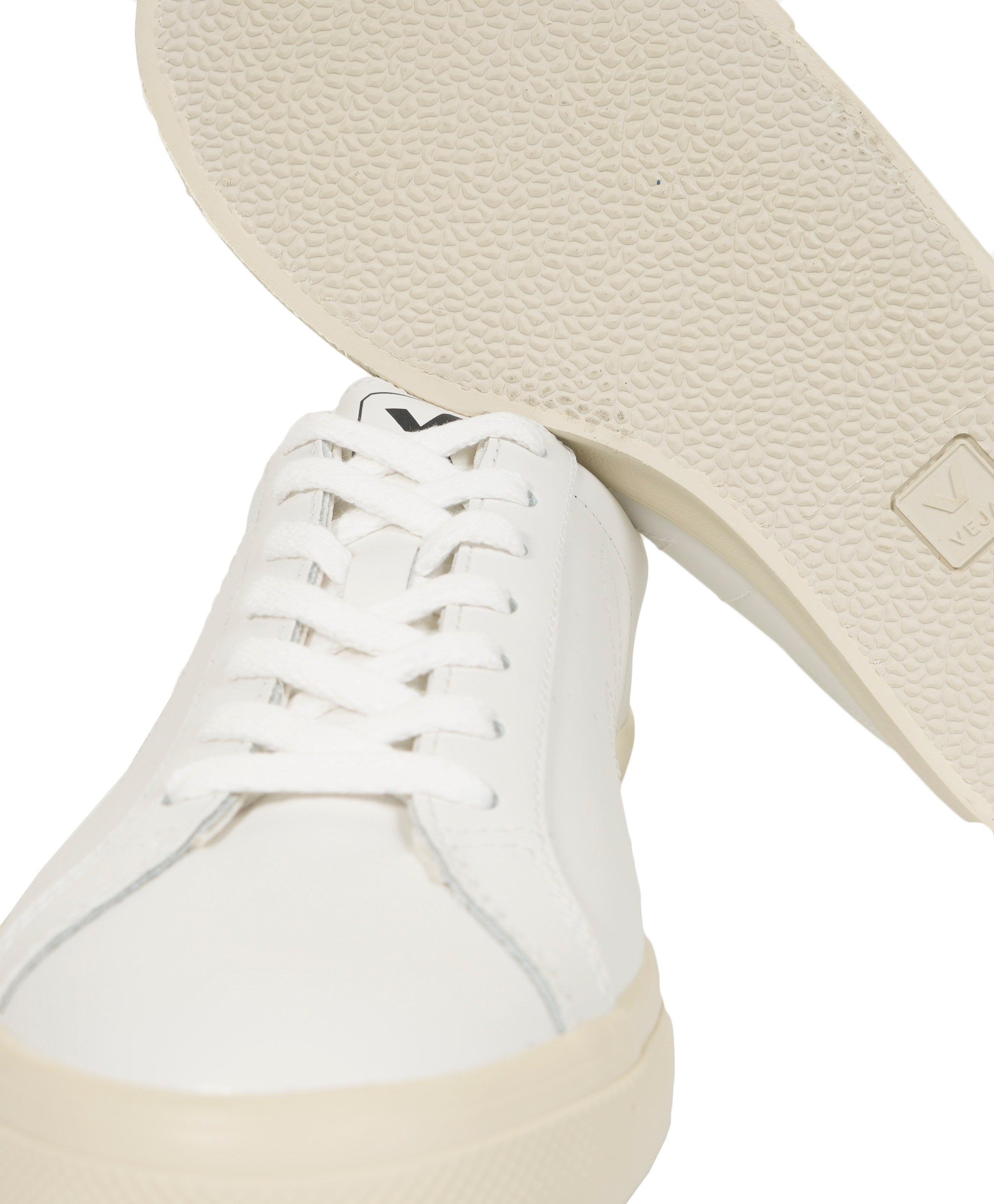 Esplar Leather Trainers Extra White