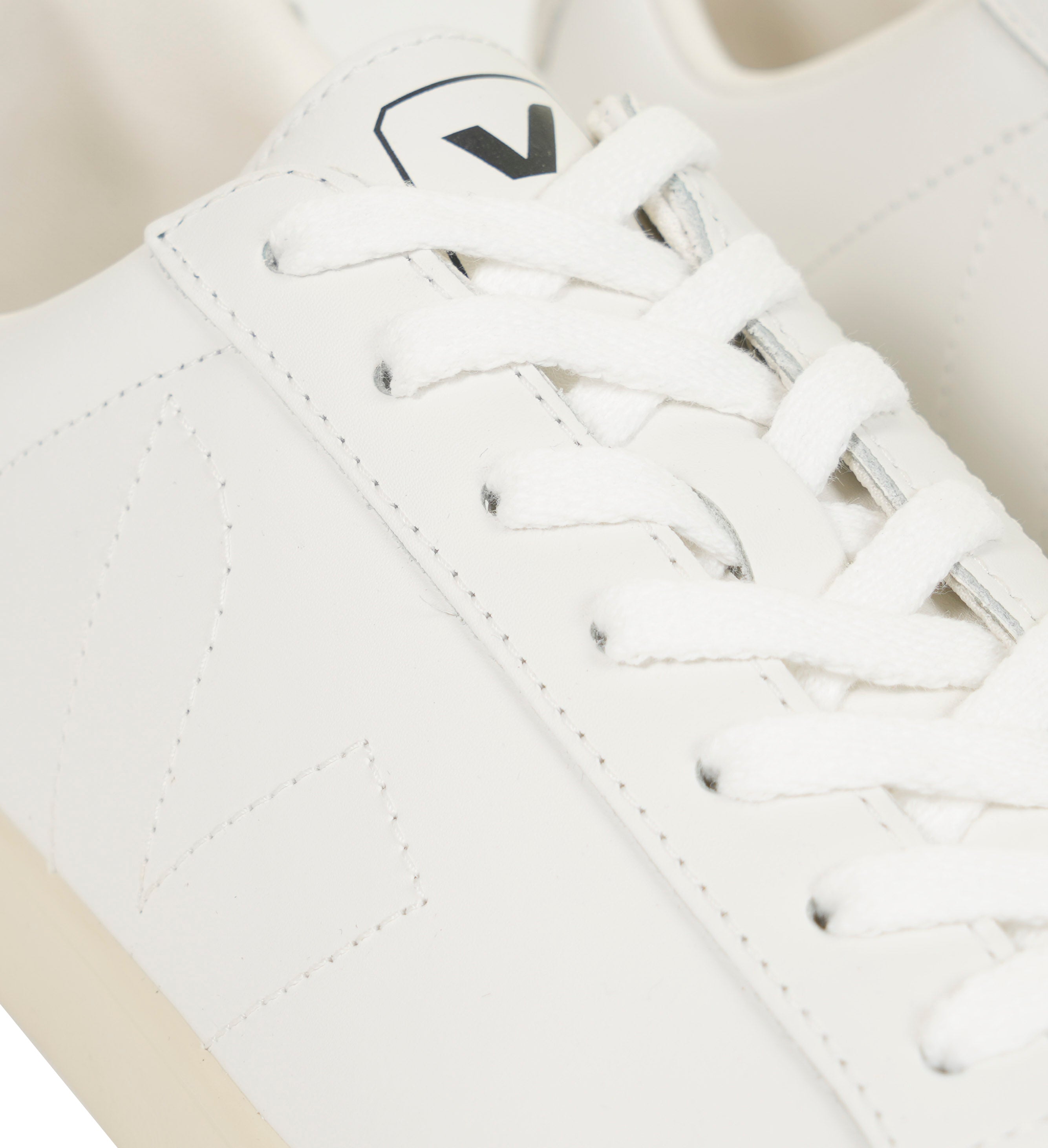 Esplar Leather Trainers Extra White
