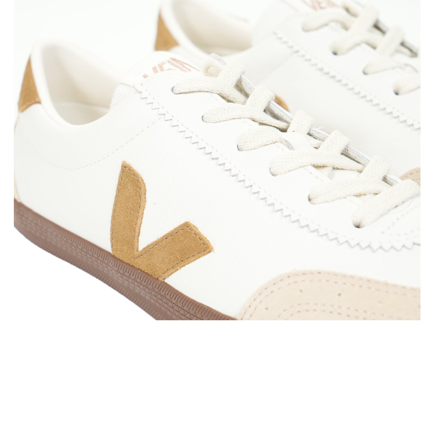 Veja Volley Leather White Tent Bark