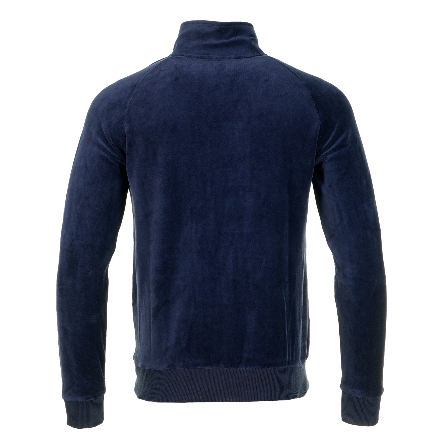 Court Velour Track Top Maritime Blue Gardenia