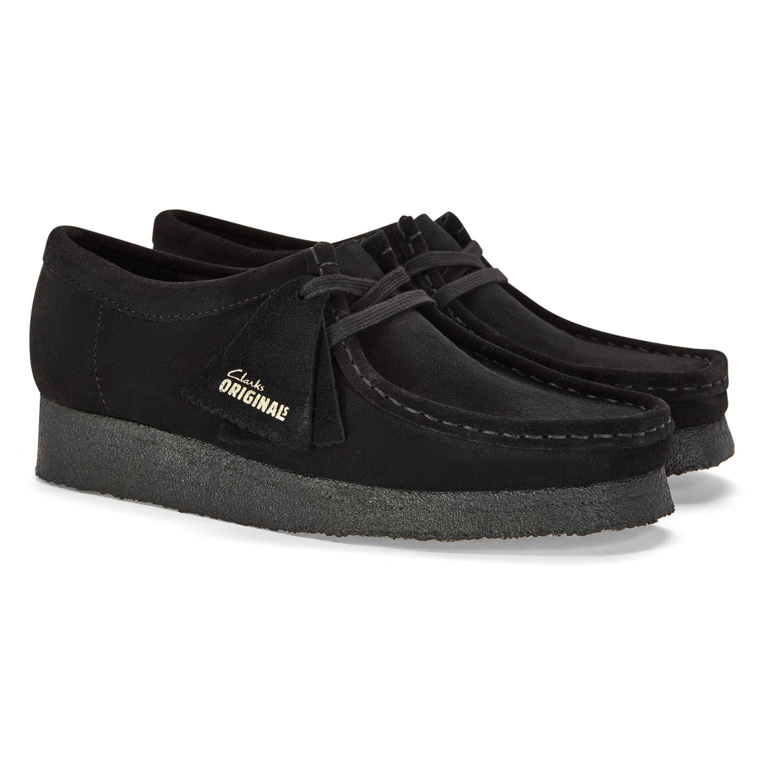 Wallabee Suede Shoe Black