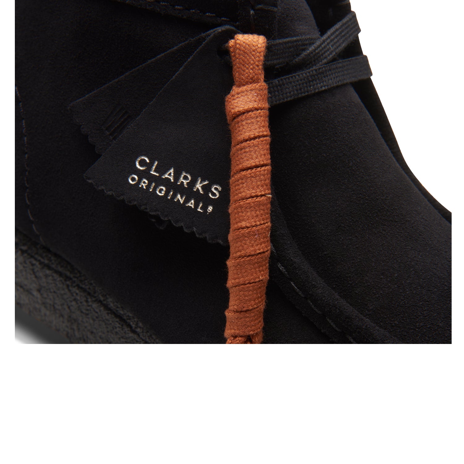 Wallabee Boot Black Suede