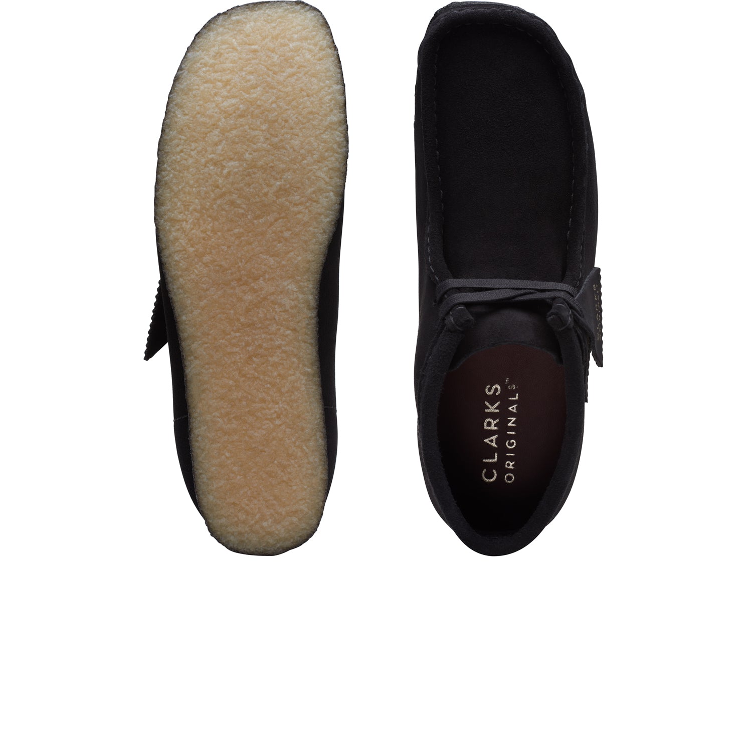 Wallabee Boot Black Suede