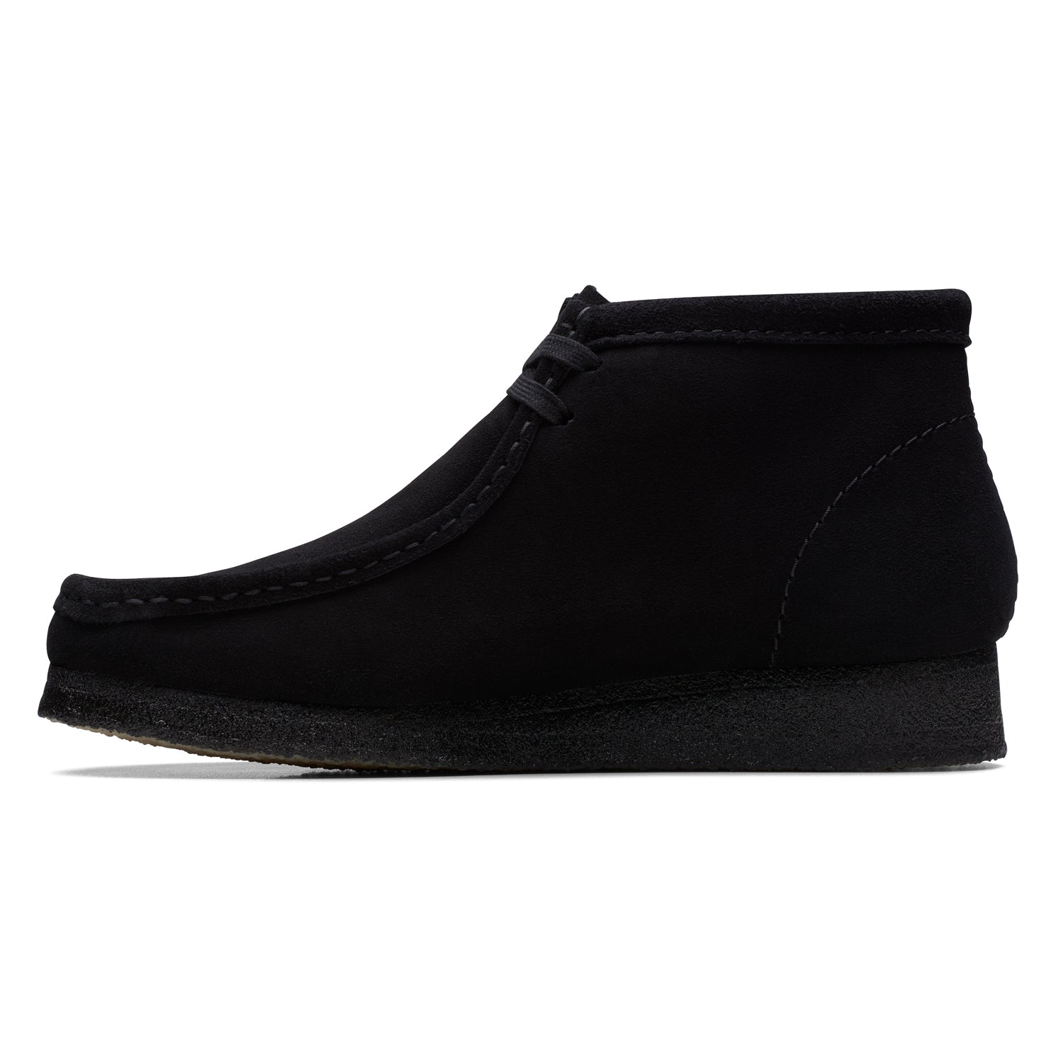 Wallabee Boot Black Suede