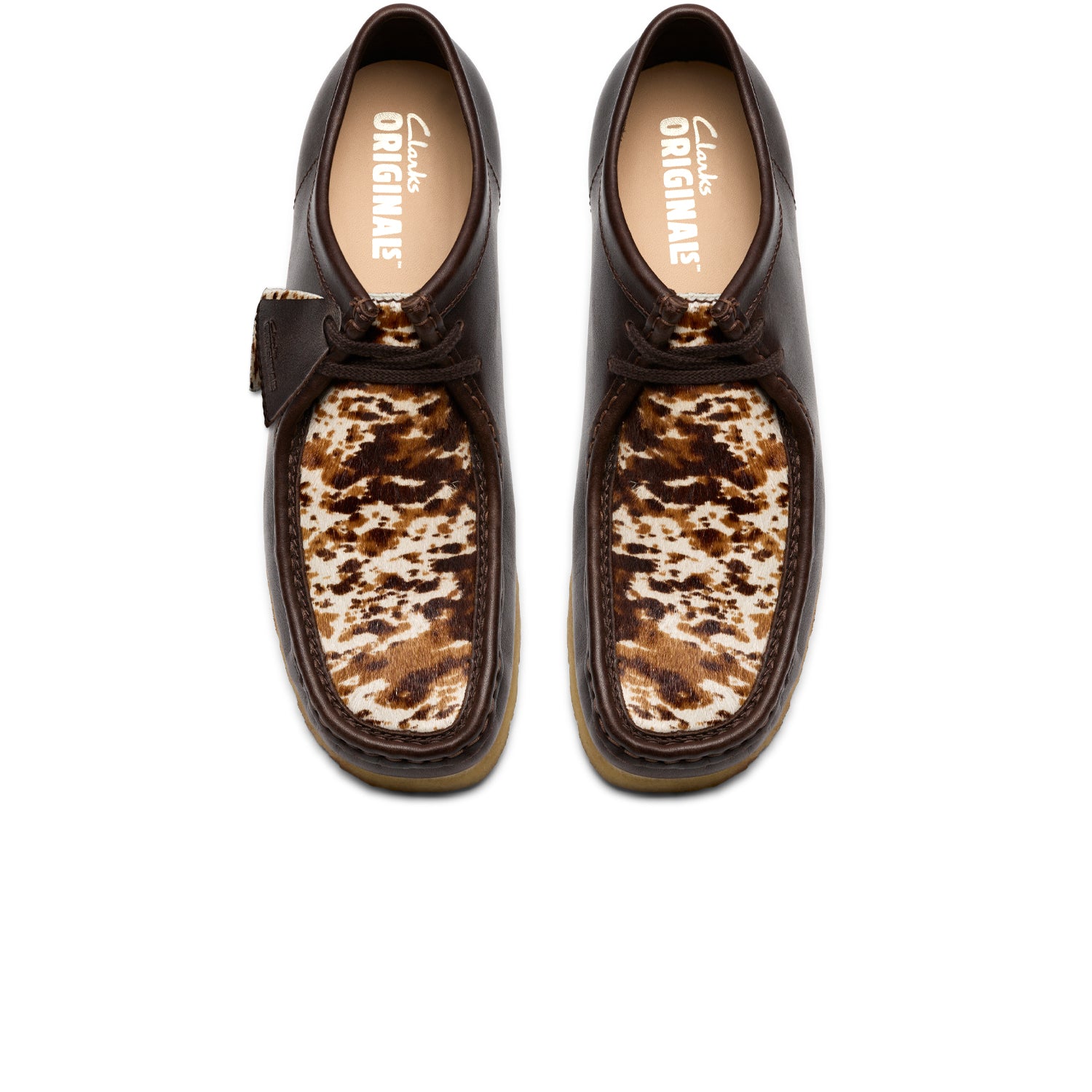 Wallabee Brown Interest Leather Shoe