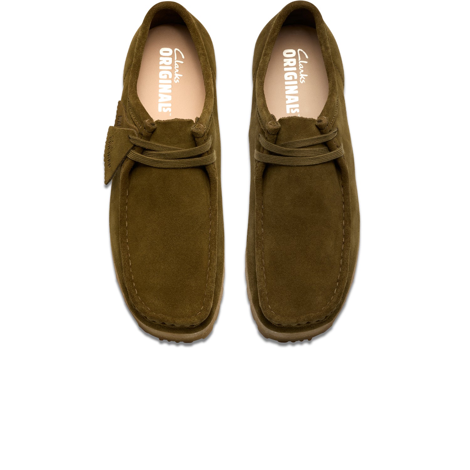 Wallabee RB Shoe Olive Suede