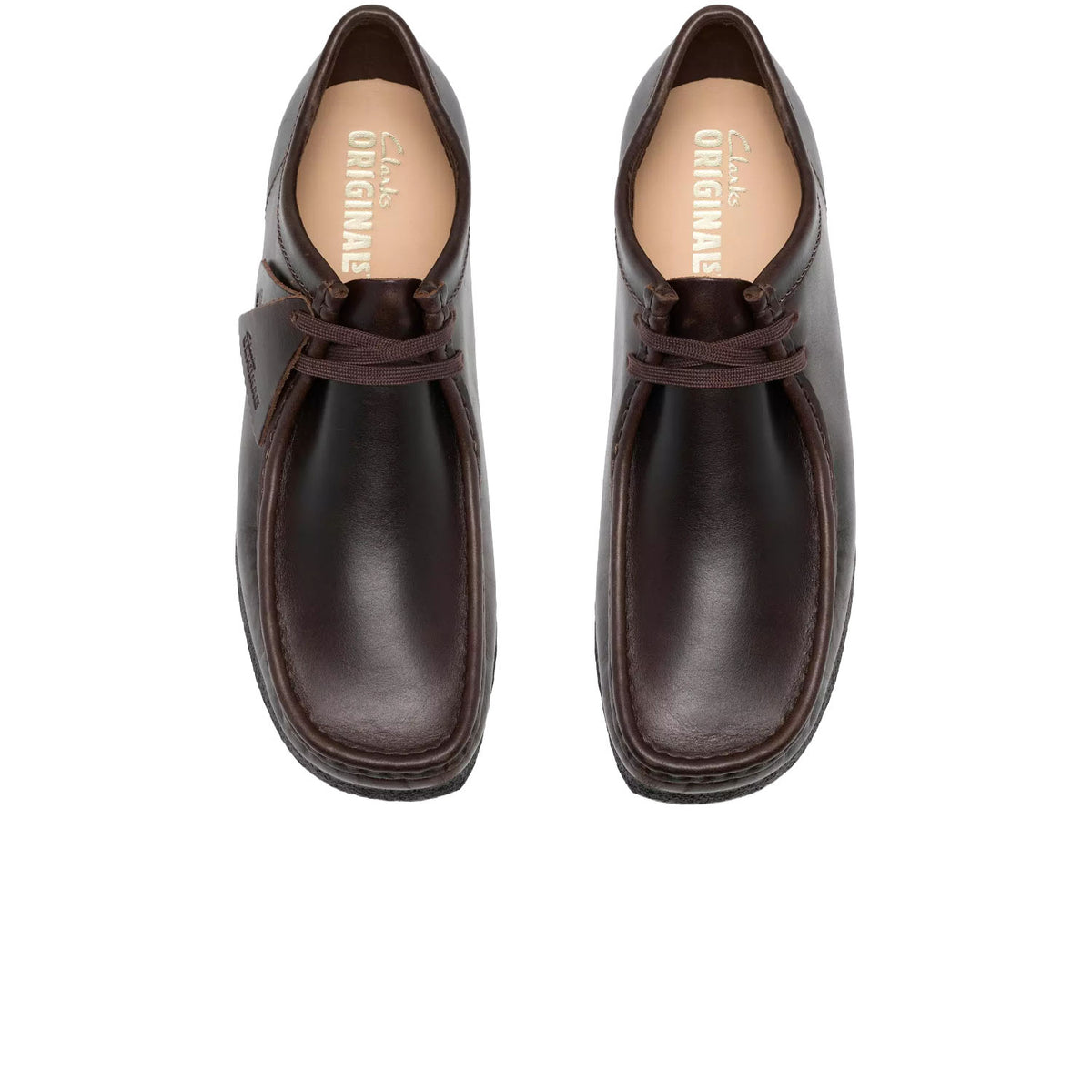 Wallabee Black / Brown Leather
