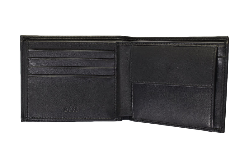 Randy Trifold Coin Wallet Black