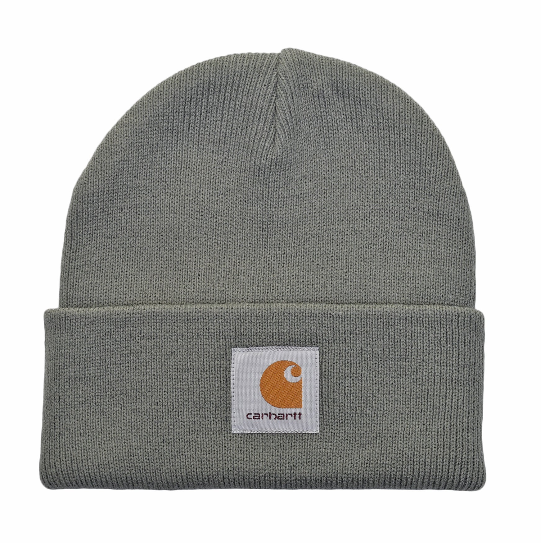 Short Acrylic Watch Hat Smoke Green