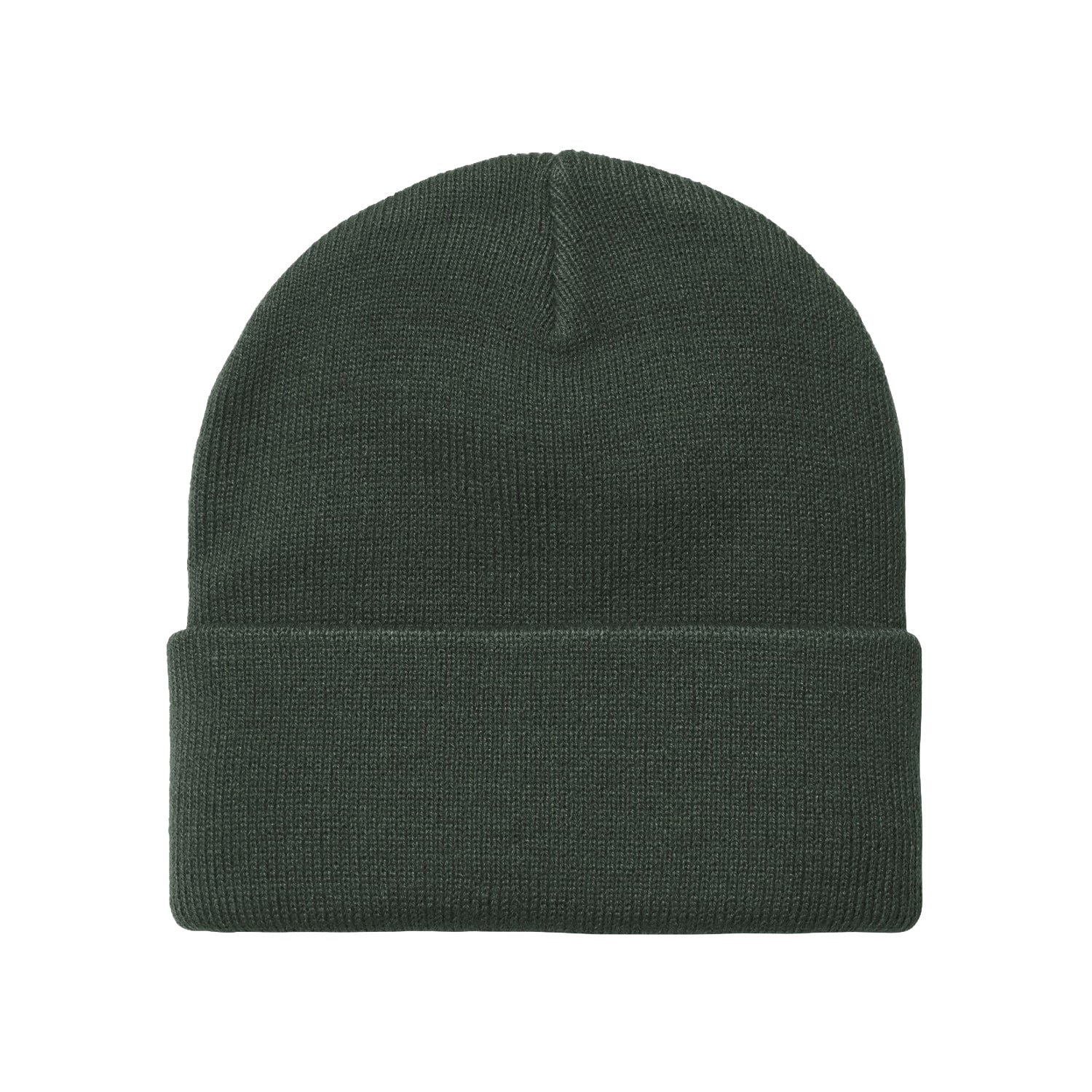 Short Acrylic Watch Hat Dark Scarab
