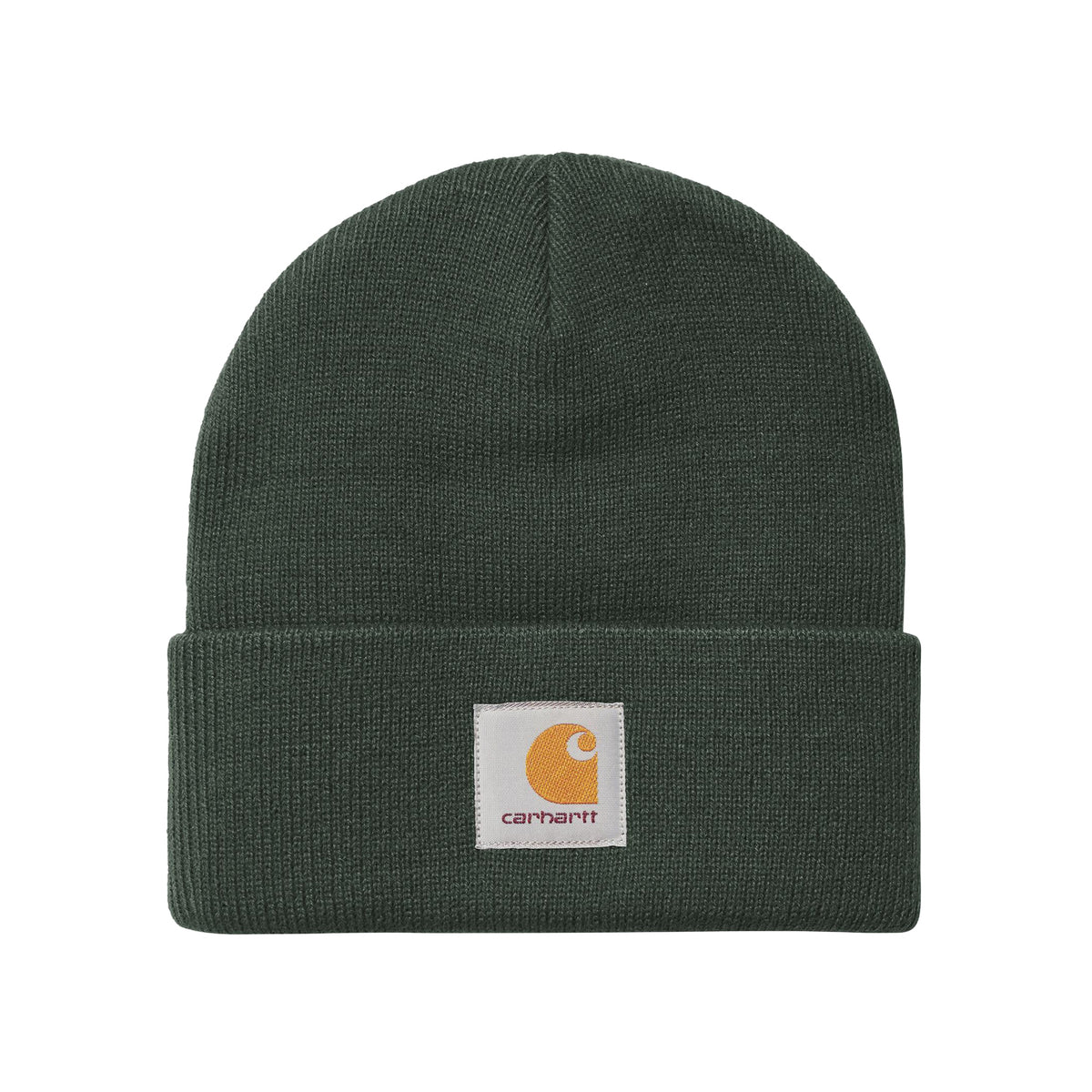 Short Acrylic Watch Hat Dark Scarab