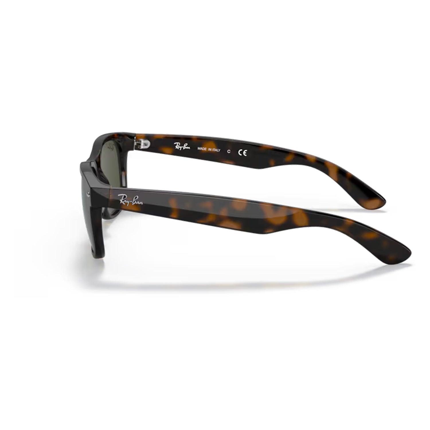 New Wayfarer Classic Sunglasses - Tortoise/Green