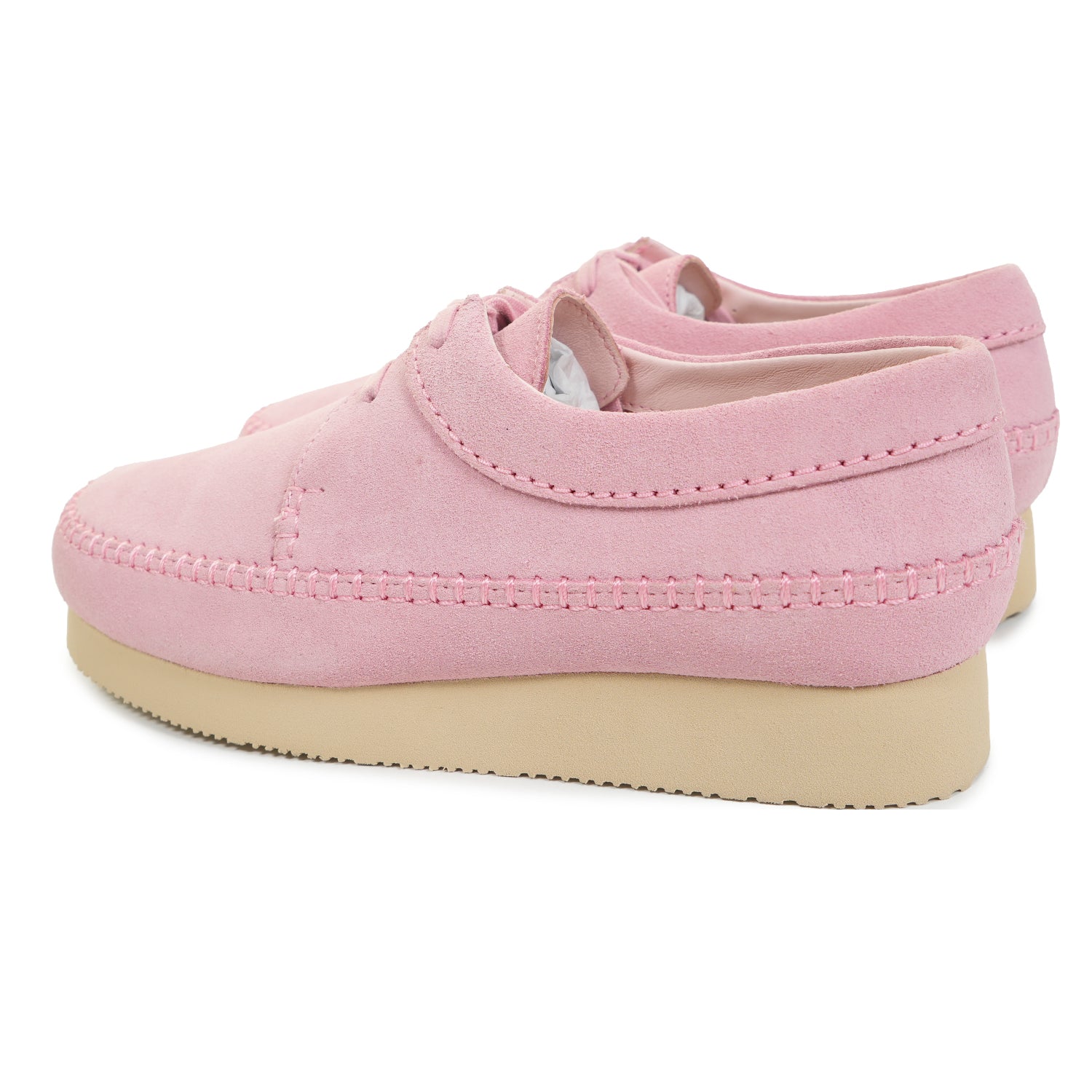 Weaver 2026 Derby Shoe Pink Suede