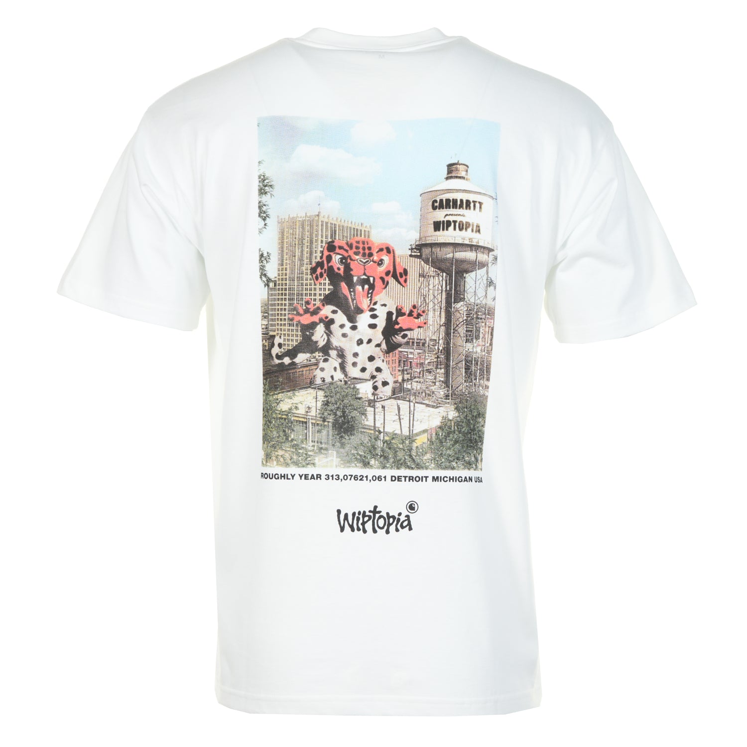 Short Sleeve Wiptopia T Shirt White