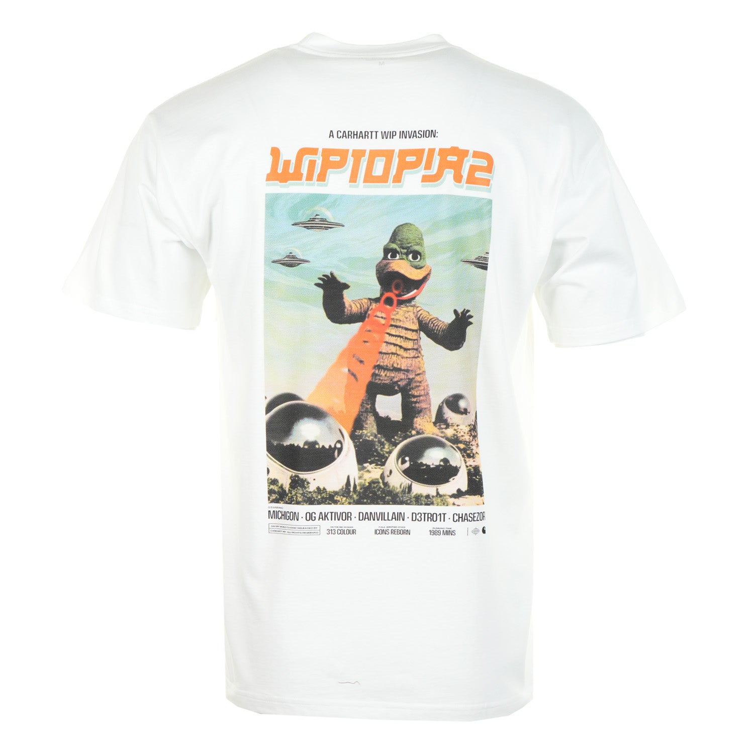 Short Sleeve Wiptopia 2 T Shirt White