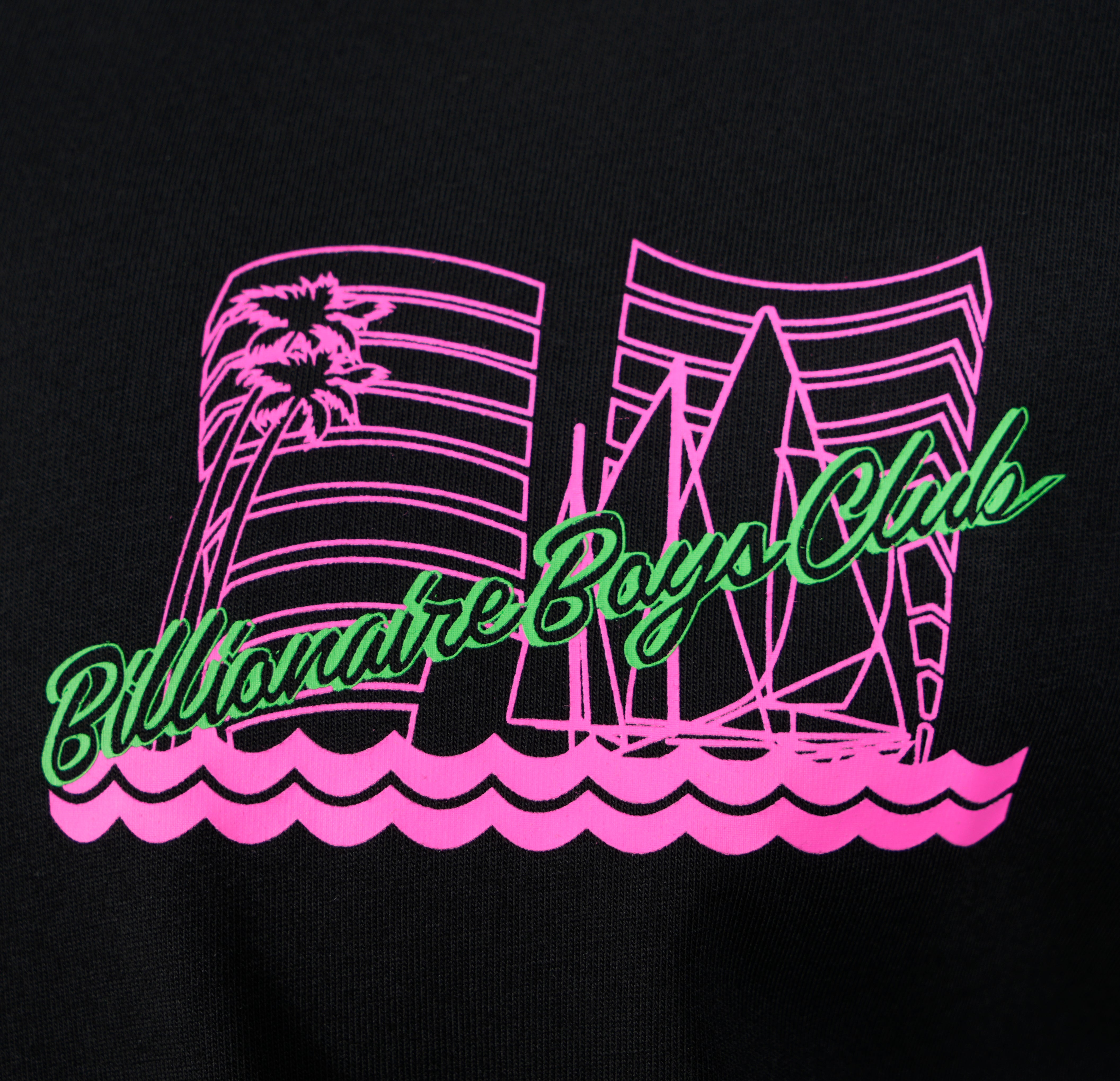 Yacht Club Long Sleeve T shirt Black