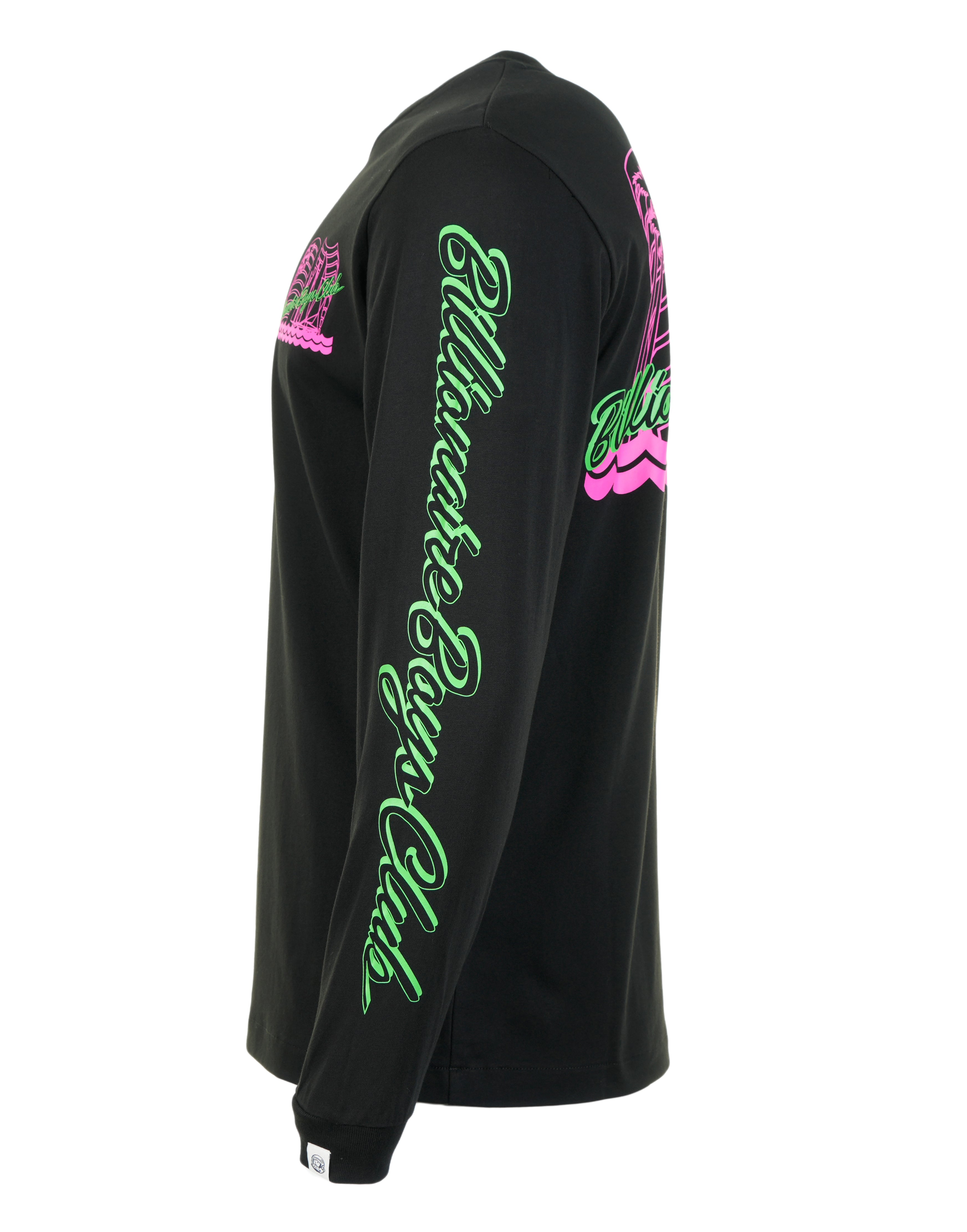 Yacht Club Long Sleeve T shirt Black