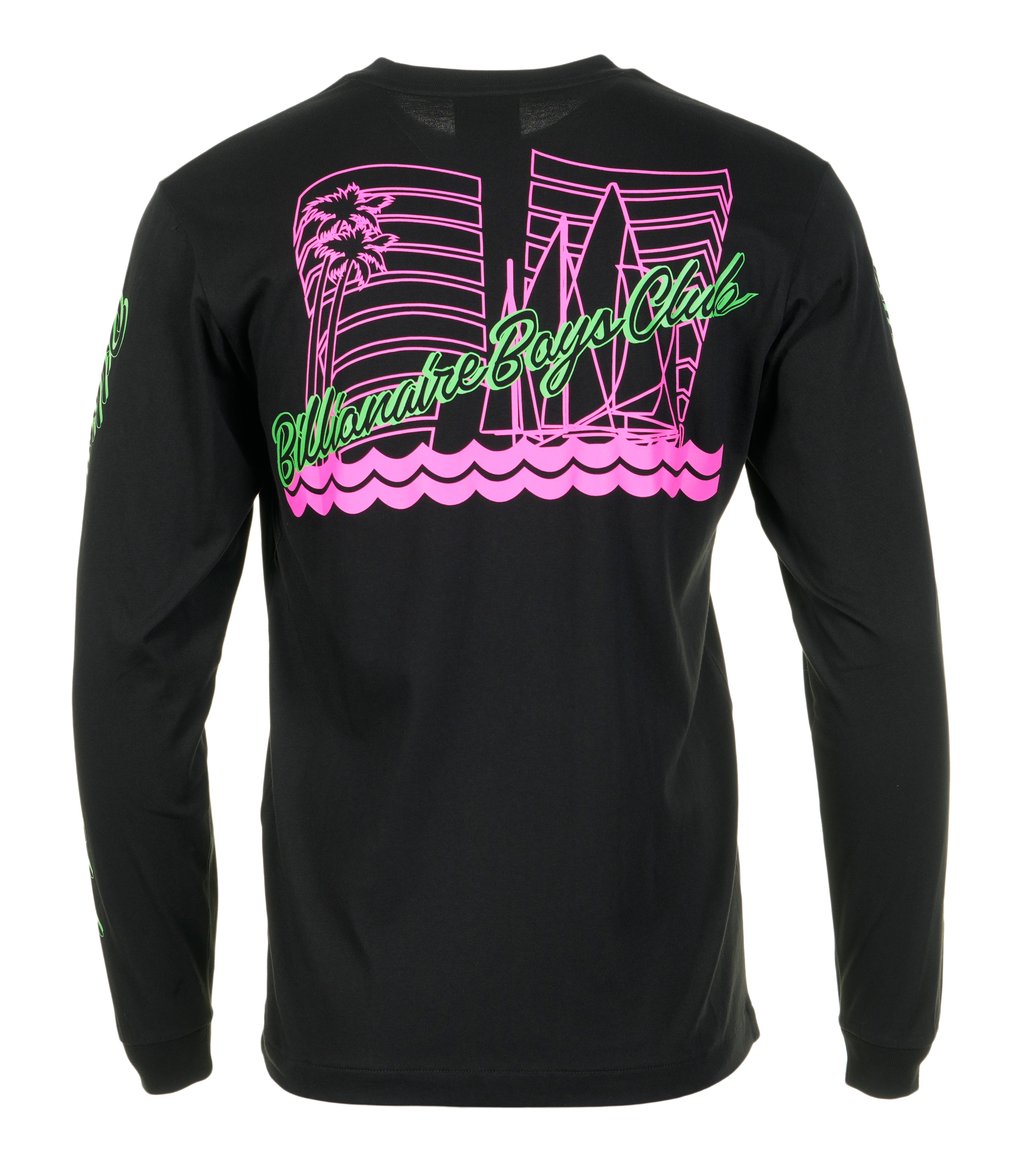 Yacht Club Long Sleeve T shirt Black